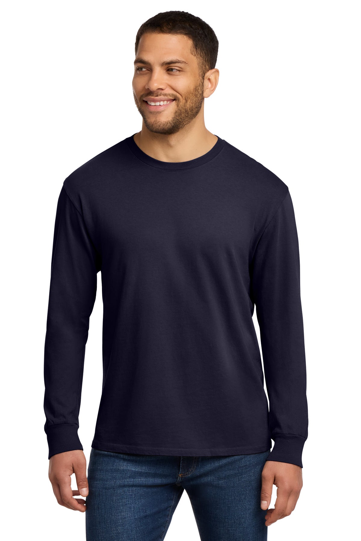 Port & Co Beach Wash Garment-Dyed Long Sleeve Tee