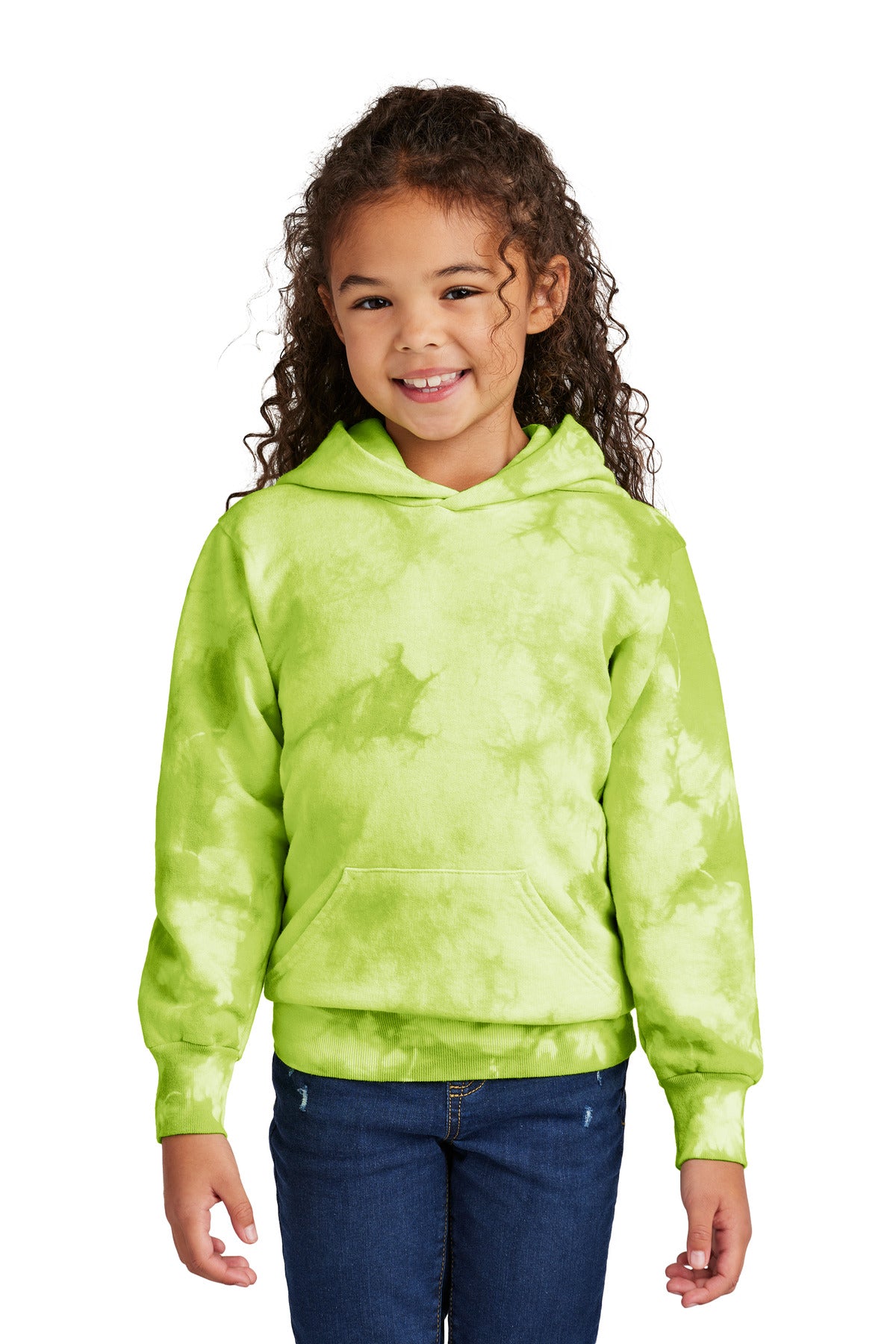 Port & Co Youth Crystal Tie-Dye Pullover Hoodie