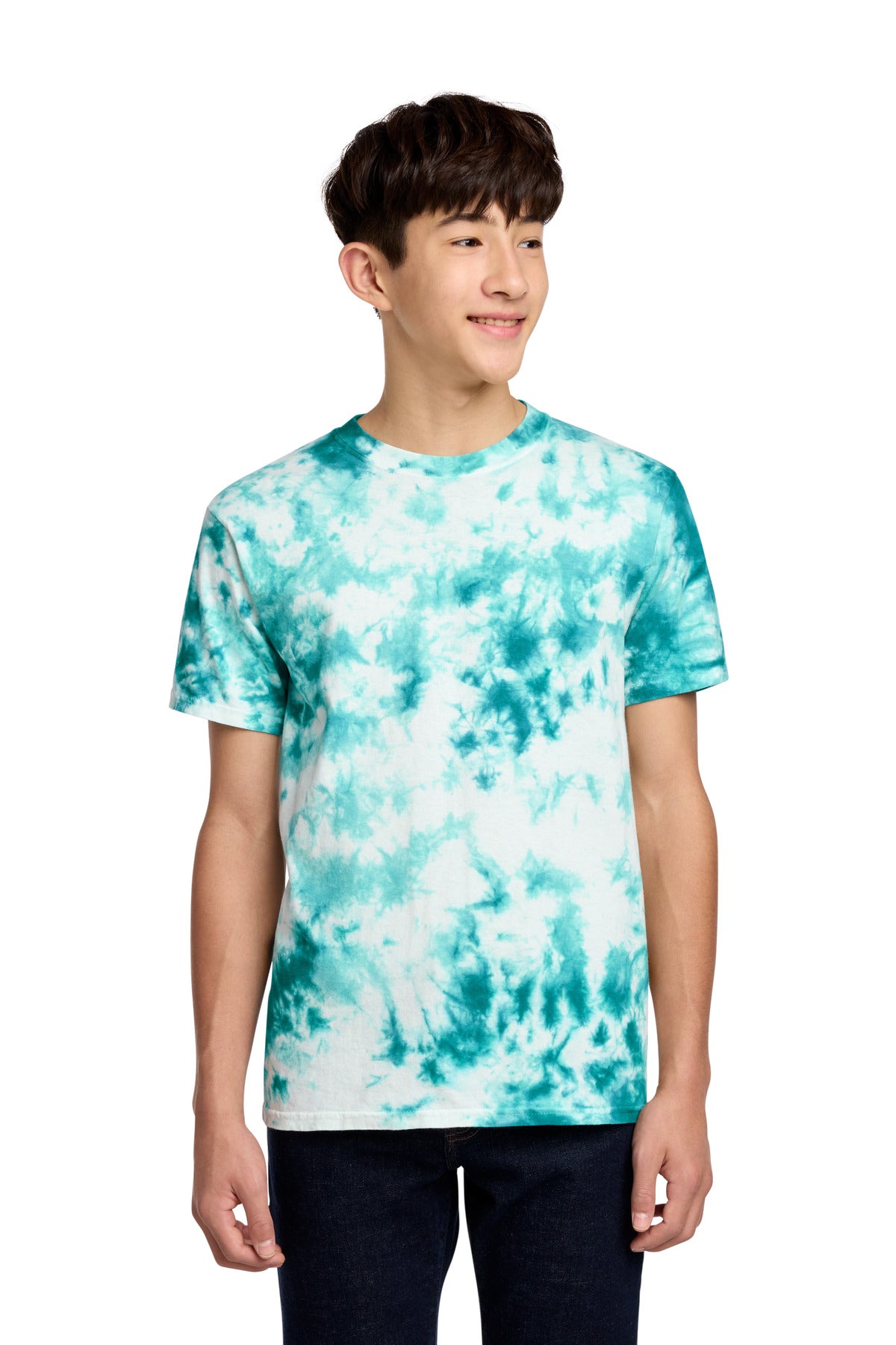 Port & Co Youth Crystal Tie-Dye Tee