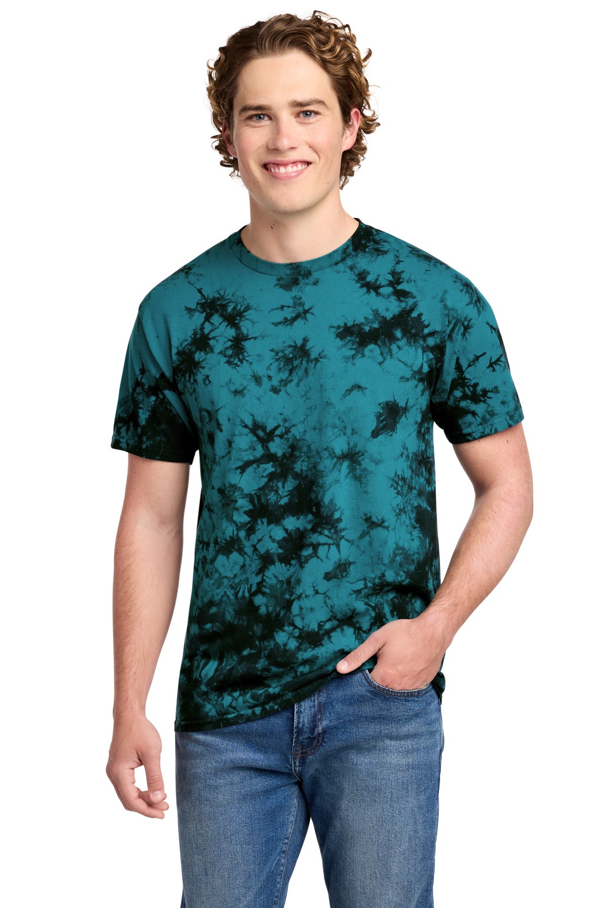 Port & Co Crystal Tie-Dye Tee