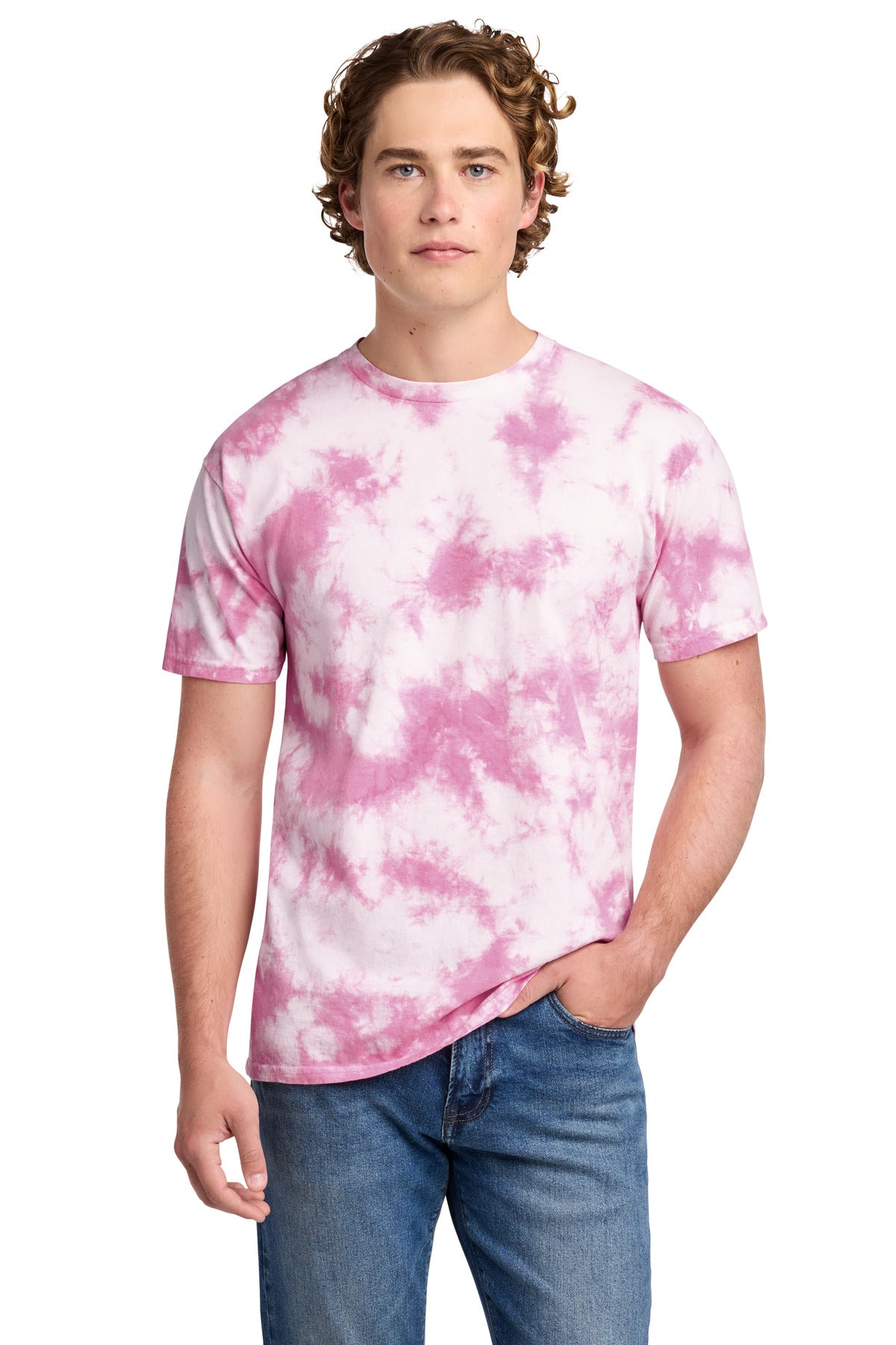 Port & Co Crystal Tie-Dye Tee