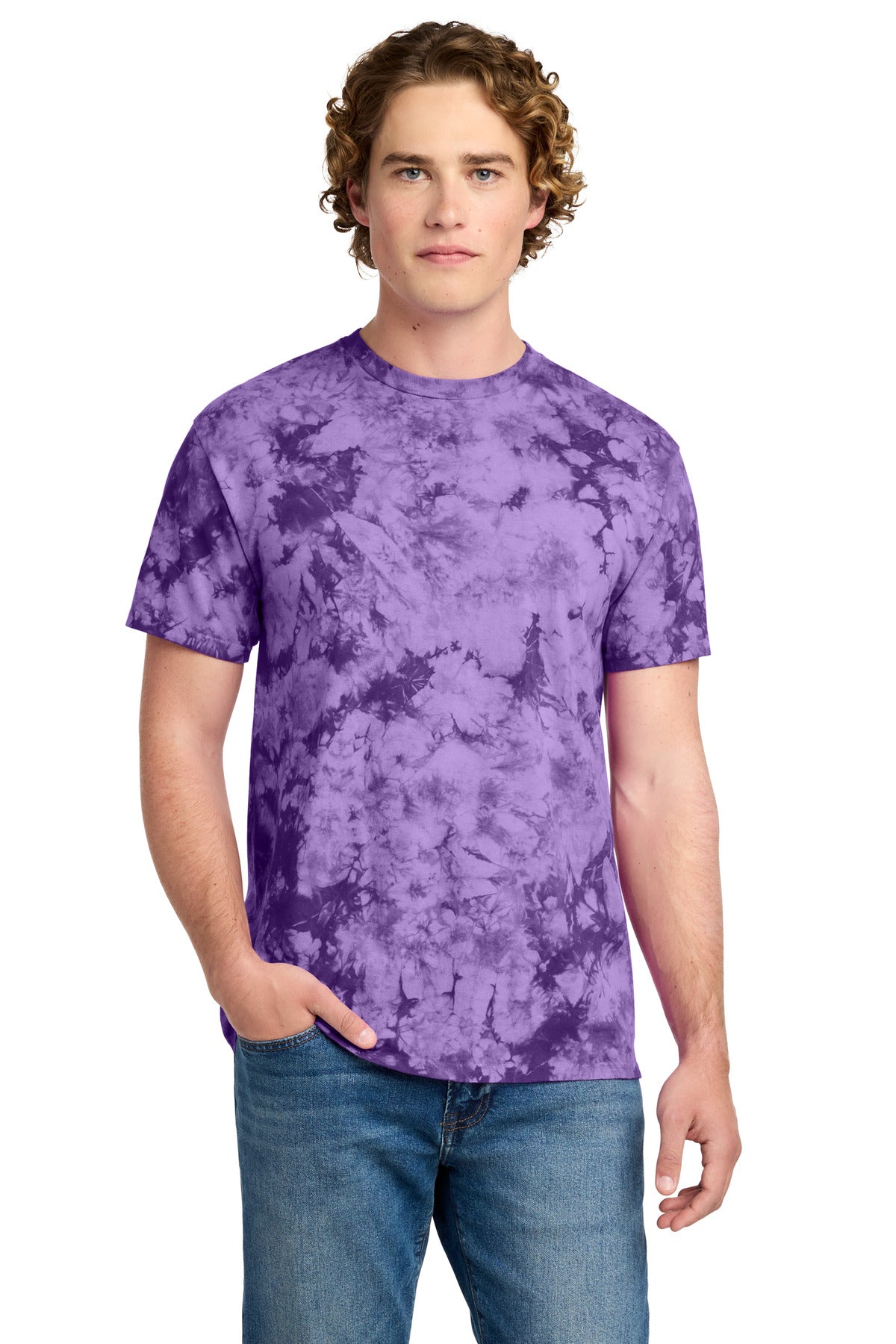 Port & Co Crystal Tie-Dye Tee