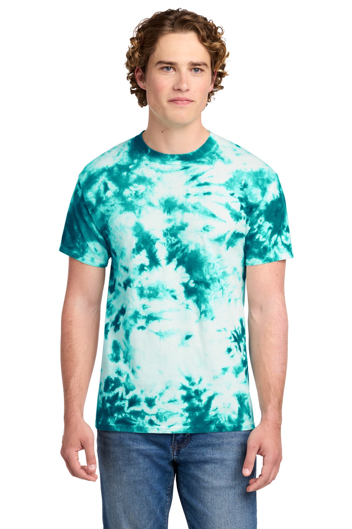Port & Co Crystal Tie-Dye Tee
