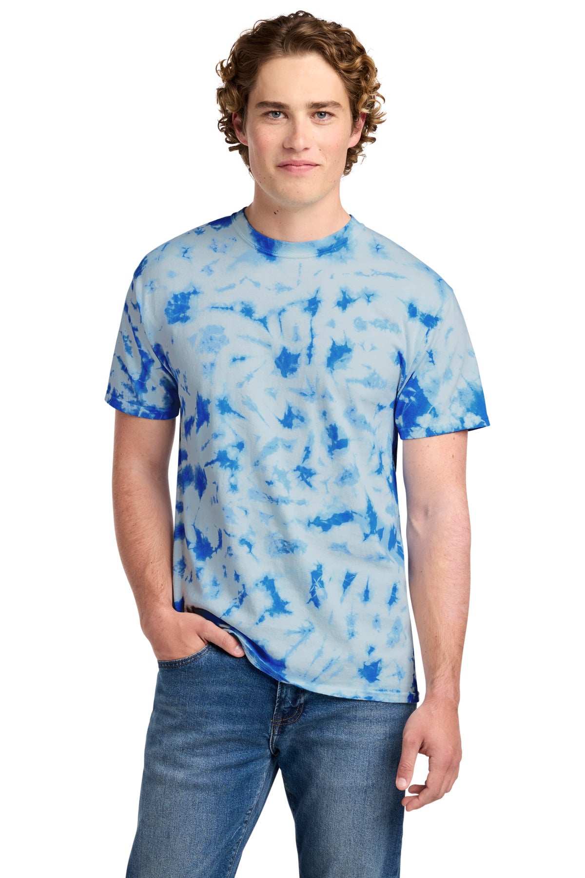 Port & Co Crystal Tie-Dye Tee