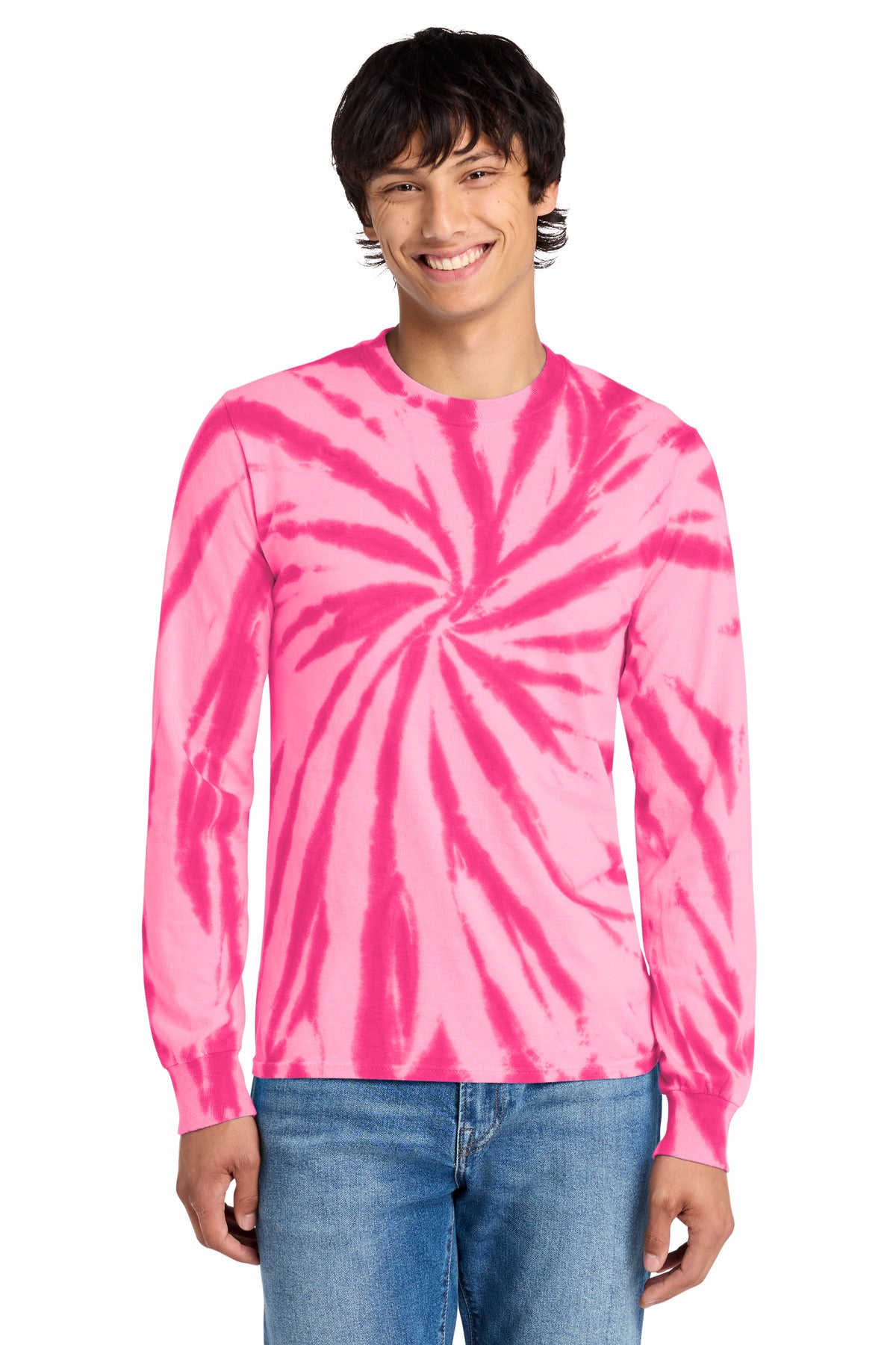 Port & Co Tie-Dye Long Sleeve Tee