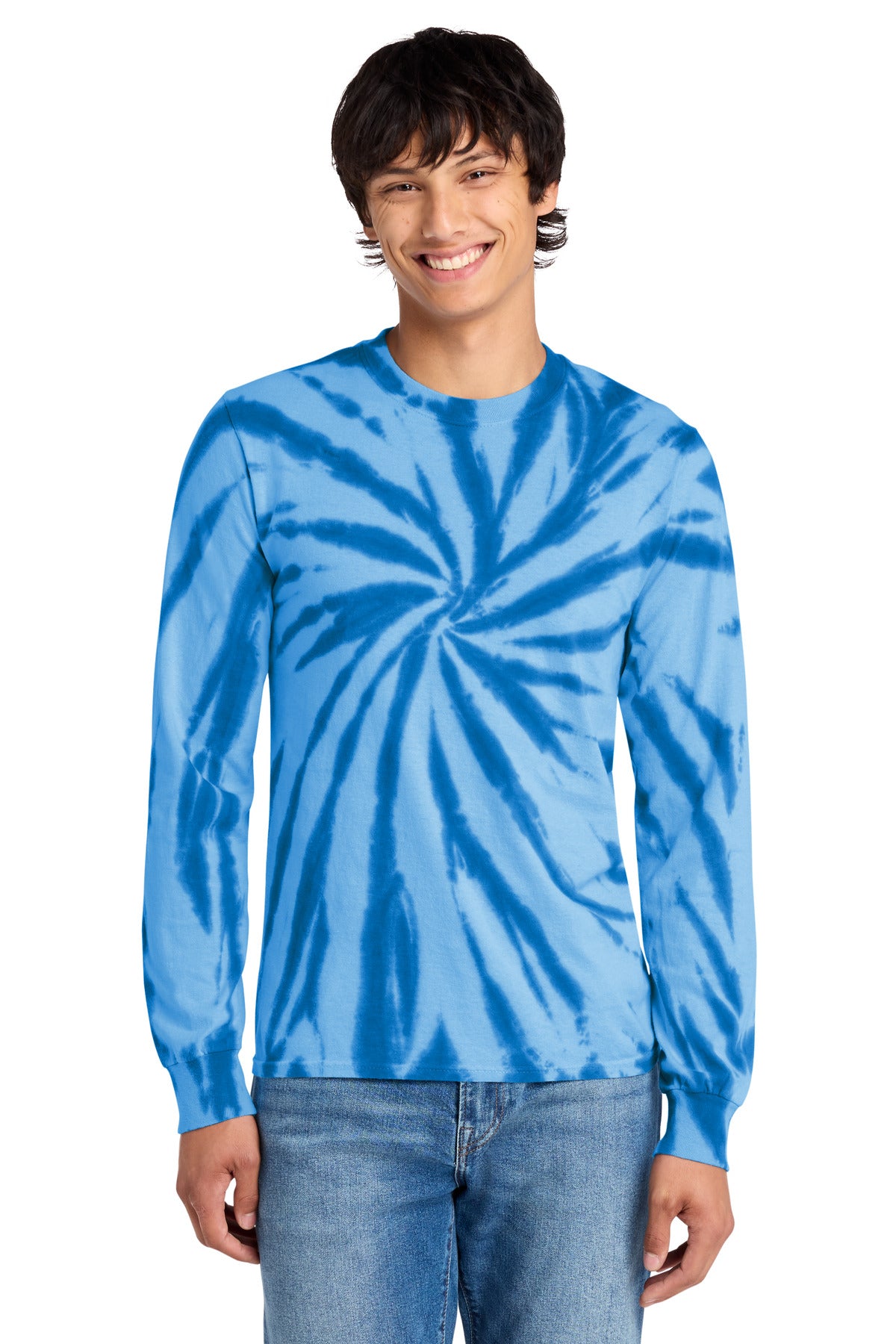 Port & Co Tie-Dye Long Sleeve Tee