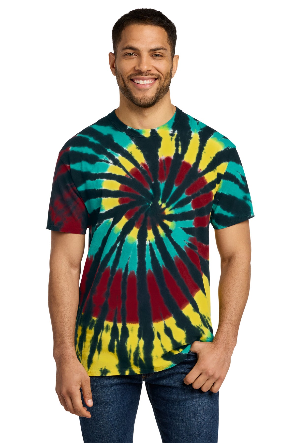 Port & Co Tie-Dye Tee
