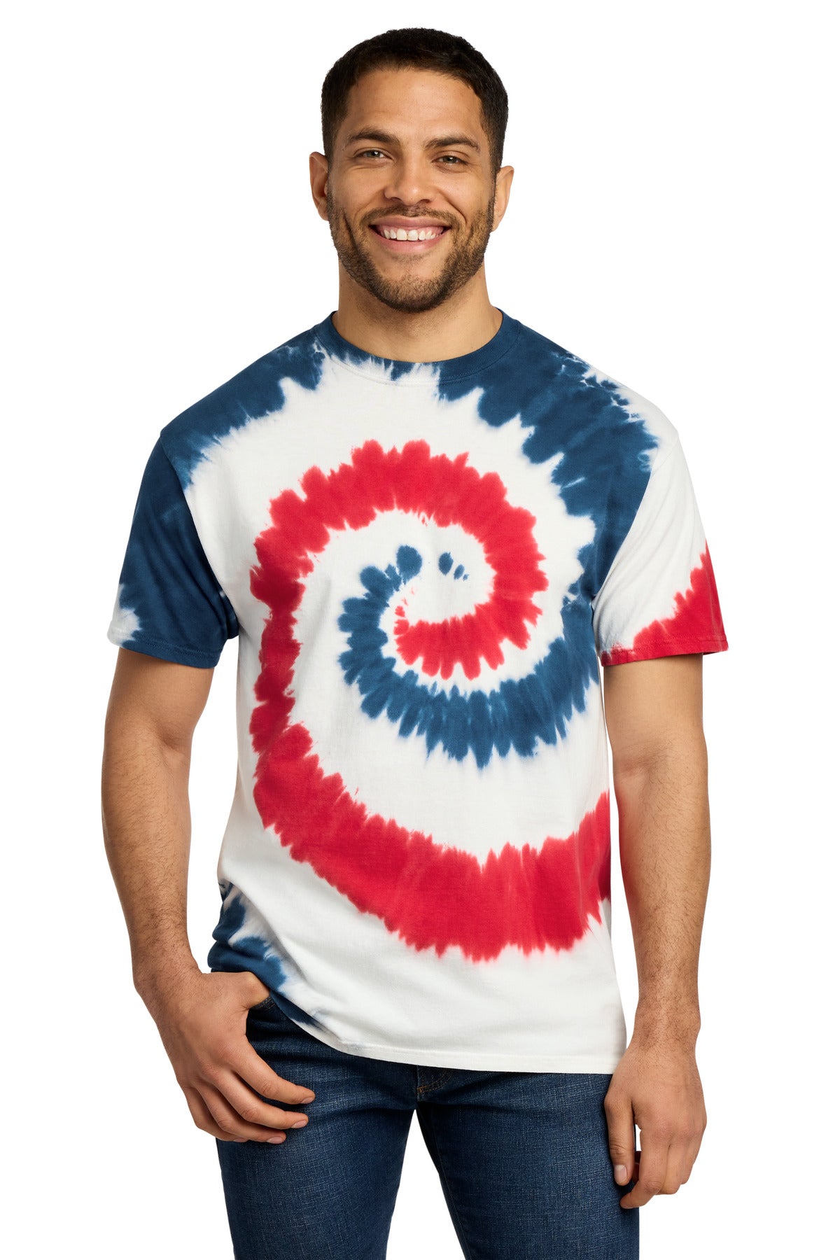 Port & Co Tie-Dye Tee