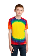 Port & Co Youth Window Tie-Dye Tee