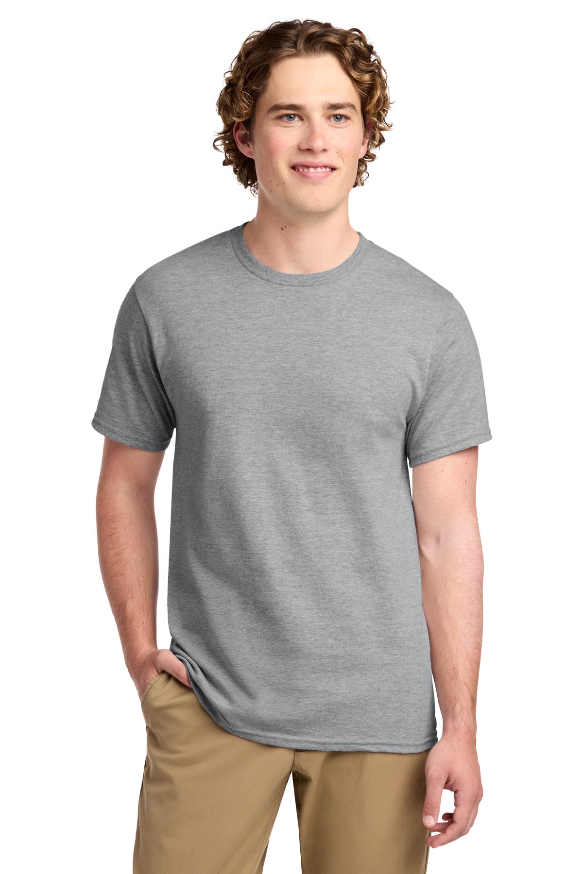 Port & Co Ring Spun Cotton Tee