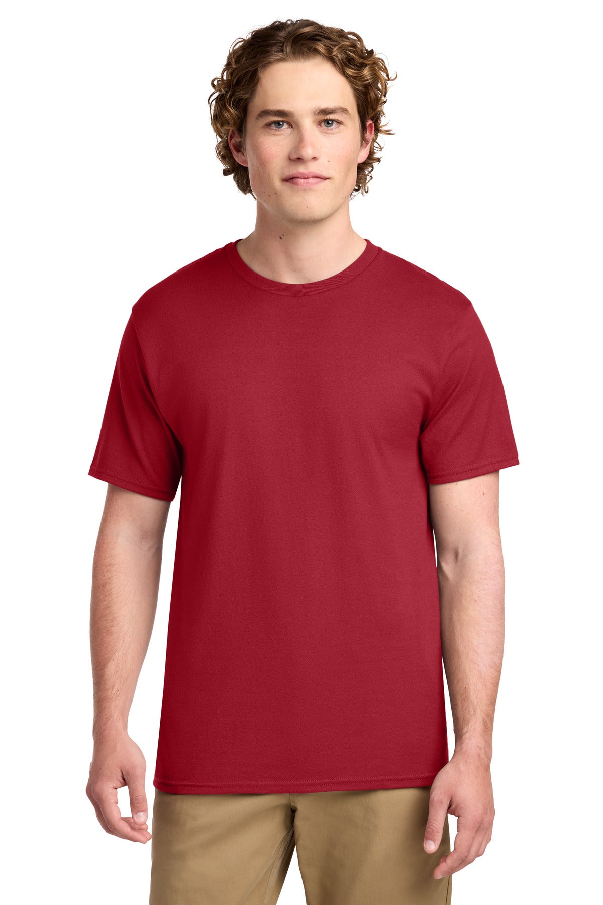 Port & Co Ring Spun Cotton Tee