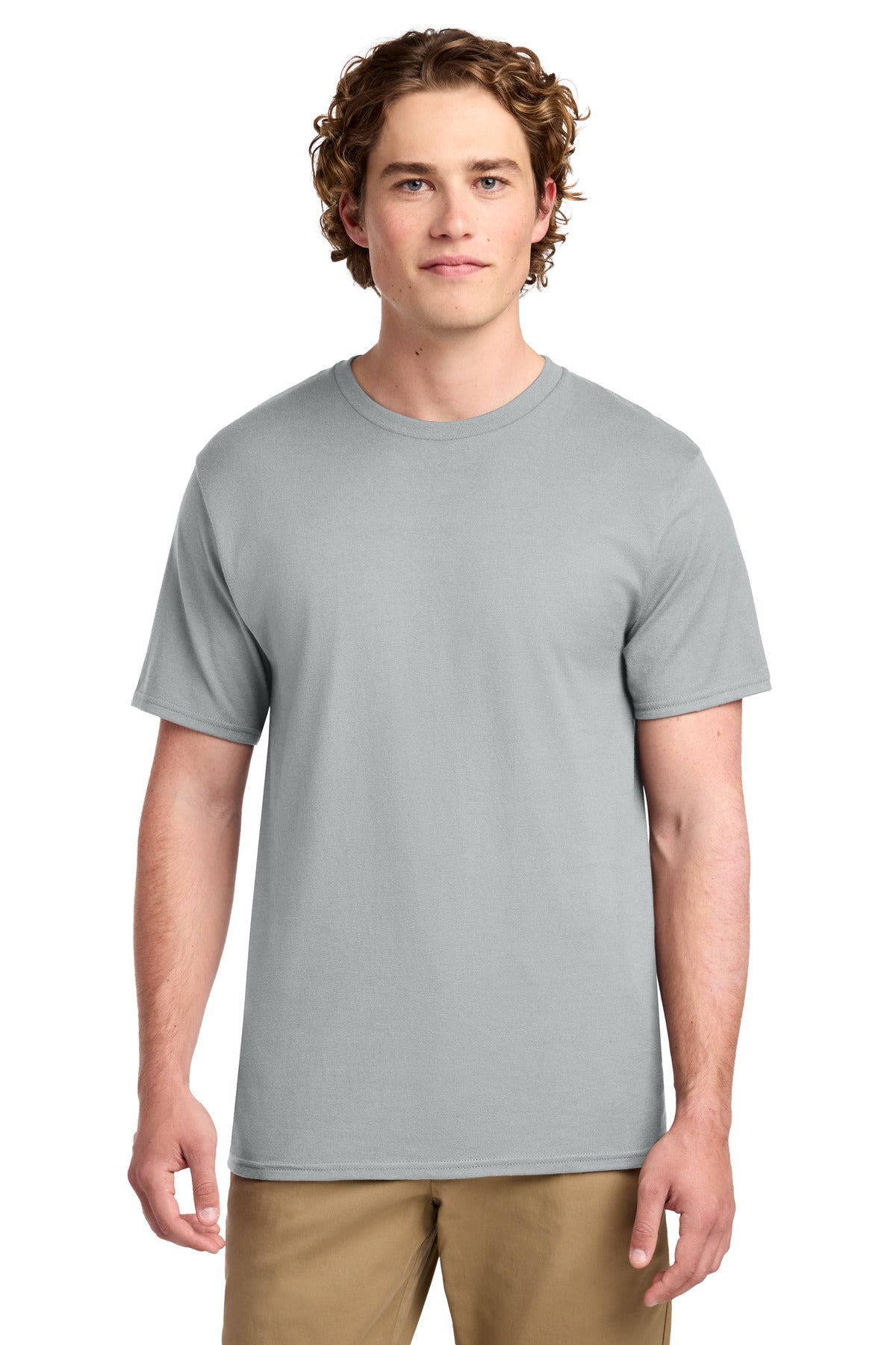 Port & Co Ring Spun Cotton Tee