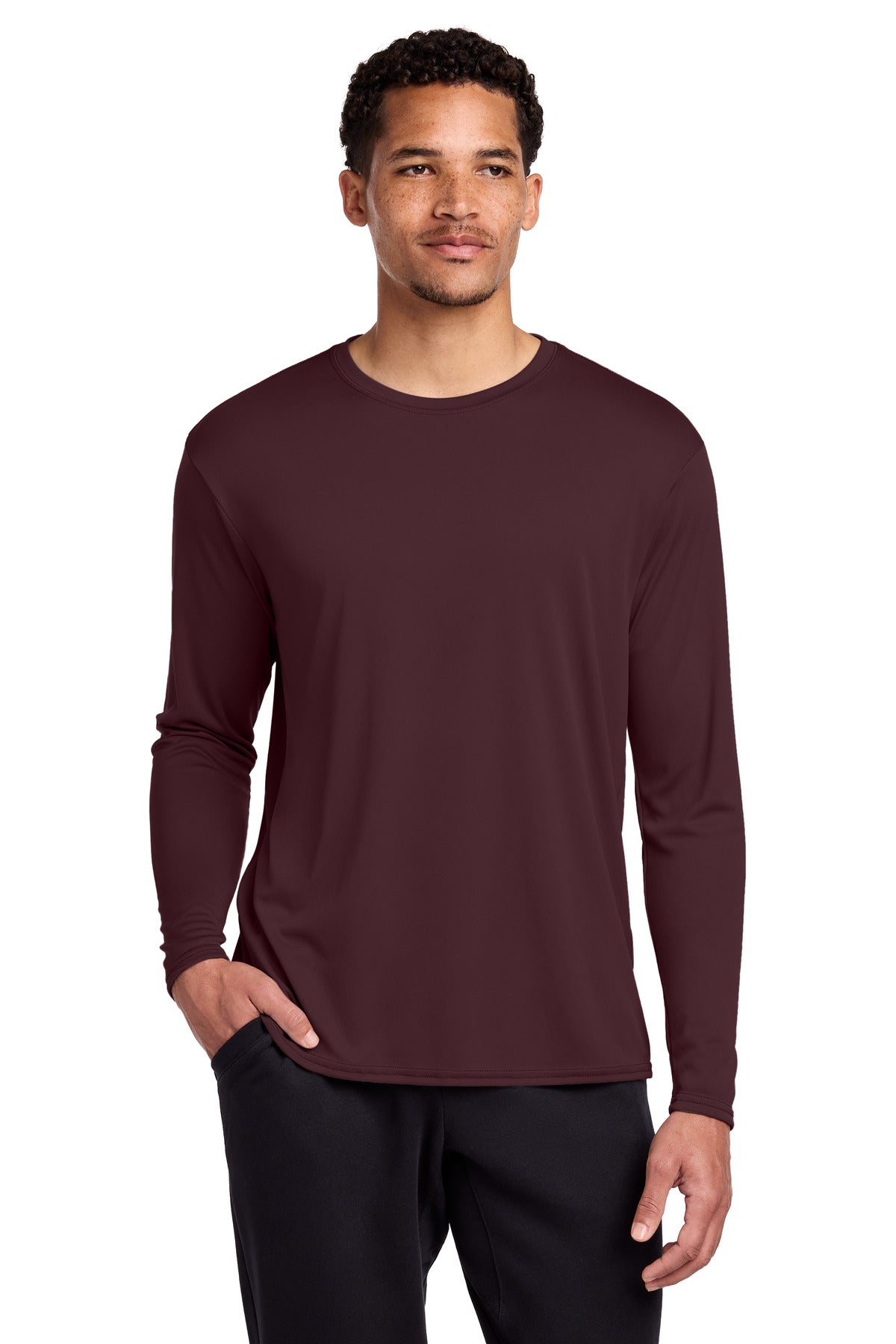 Port & Co Long Sleeve Performance Tee