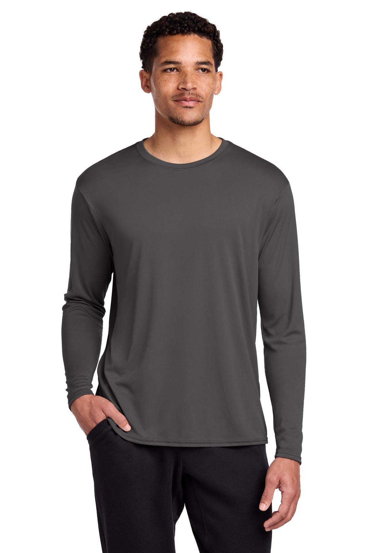 Port & Co Long Sleeve Performance Tee