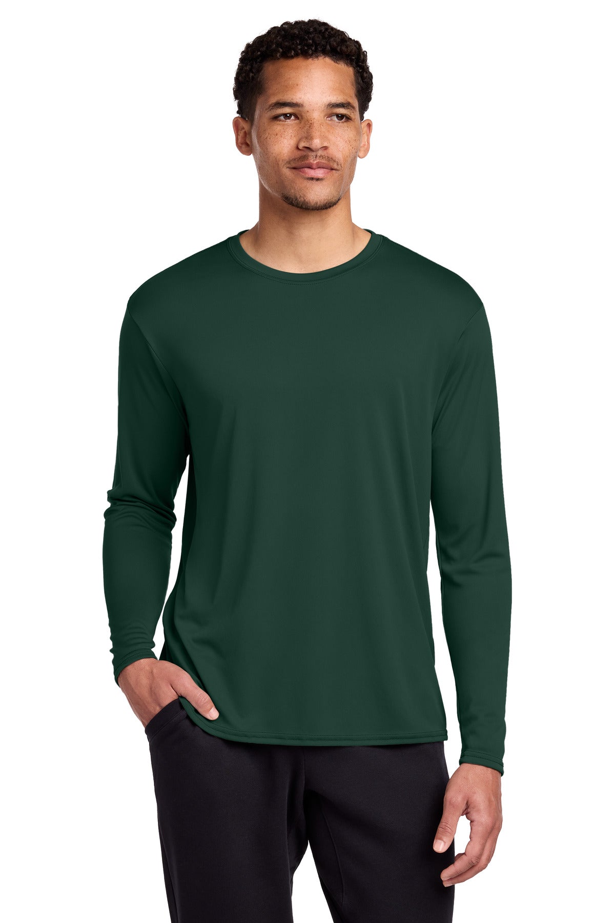 Port & Co Long Sleeve Performance Tee