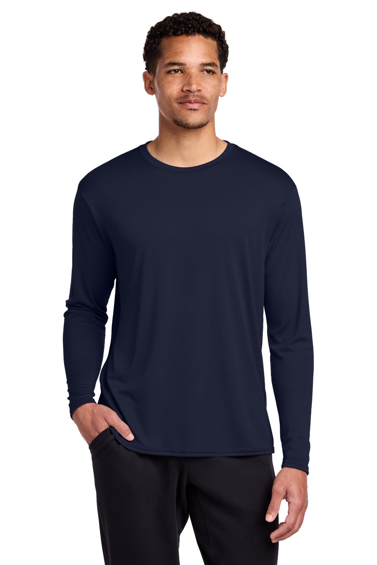 Port & Co Long Sleeve Performance Tee