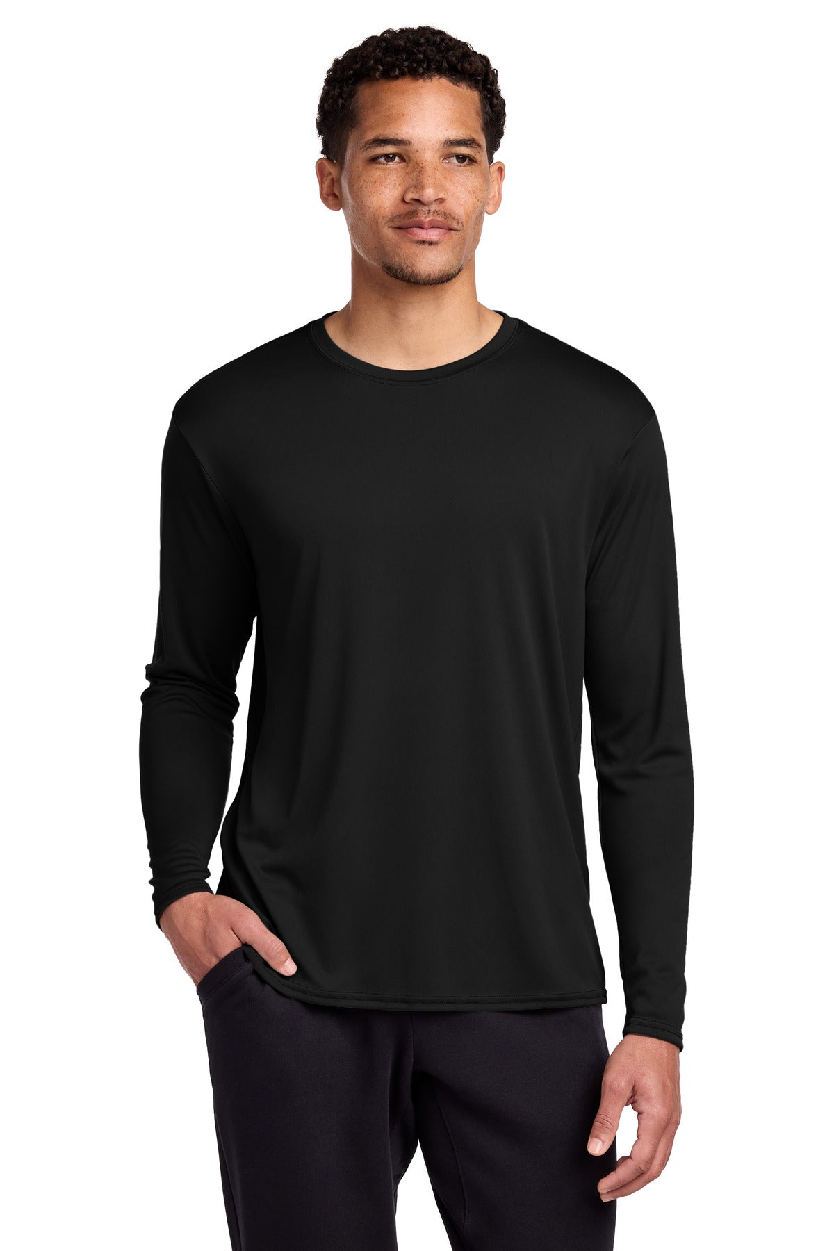 Port & Co Long Sleeve Performance Tee