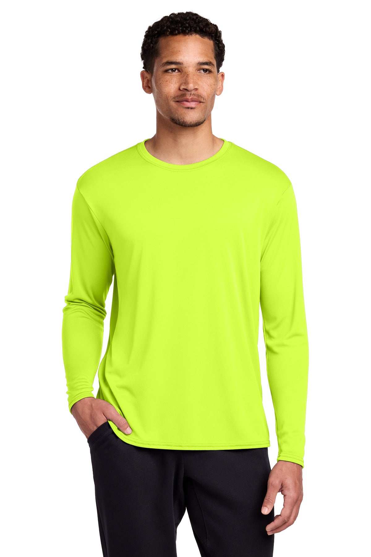 Port & Co Long Sleeve Performance Tee