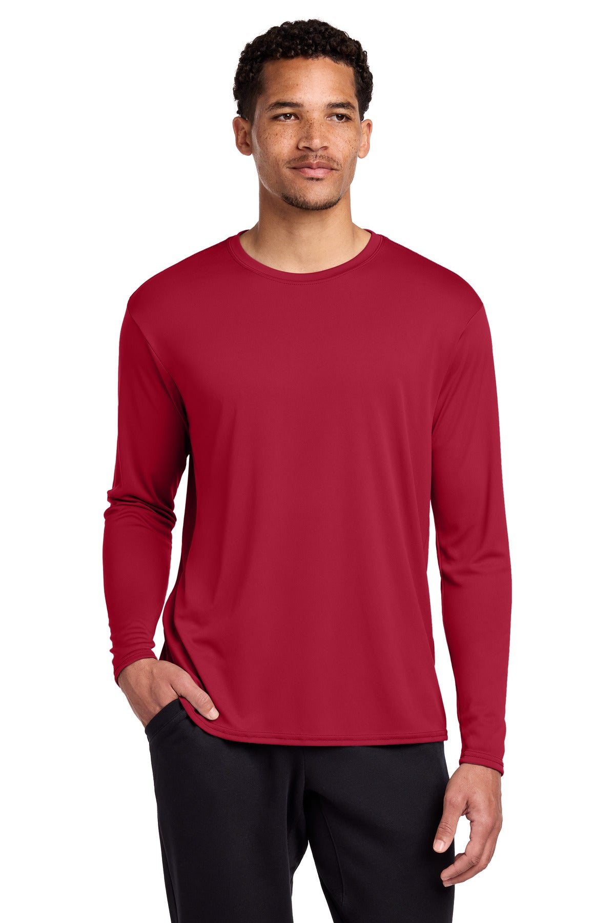 Port & Co Long Sleeve Performance Tee