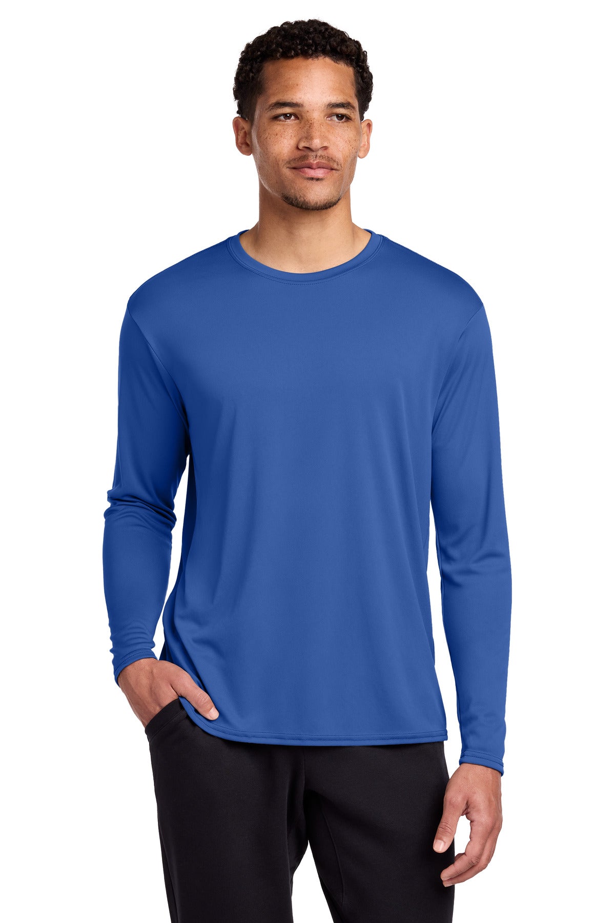 Port & Co Long Sleeve Performance Tee