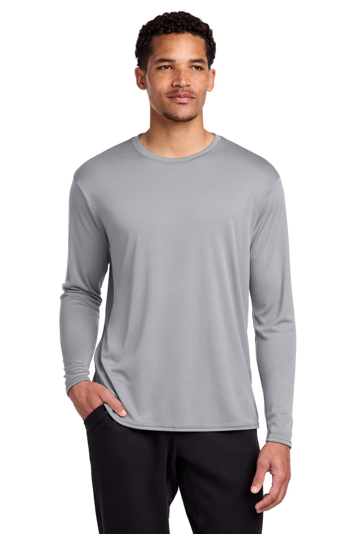 Port & Co Long Sleeve Performance Tee