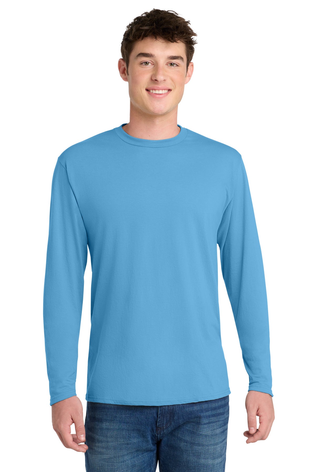Port & Co Long Sleeve Performance Blend Tee