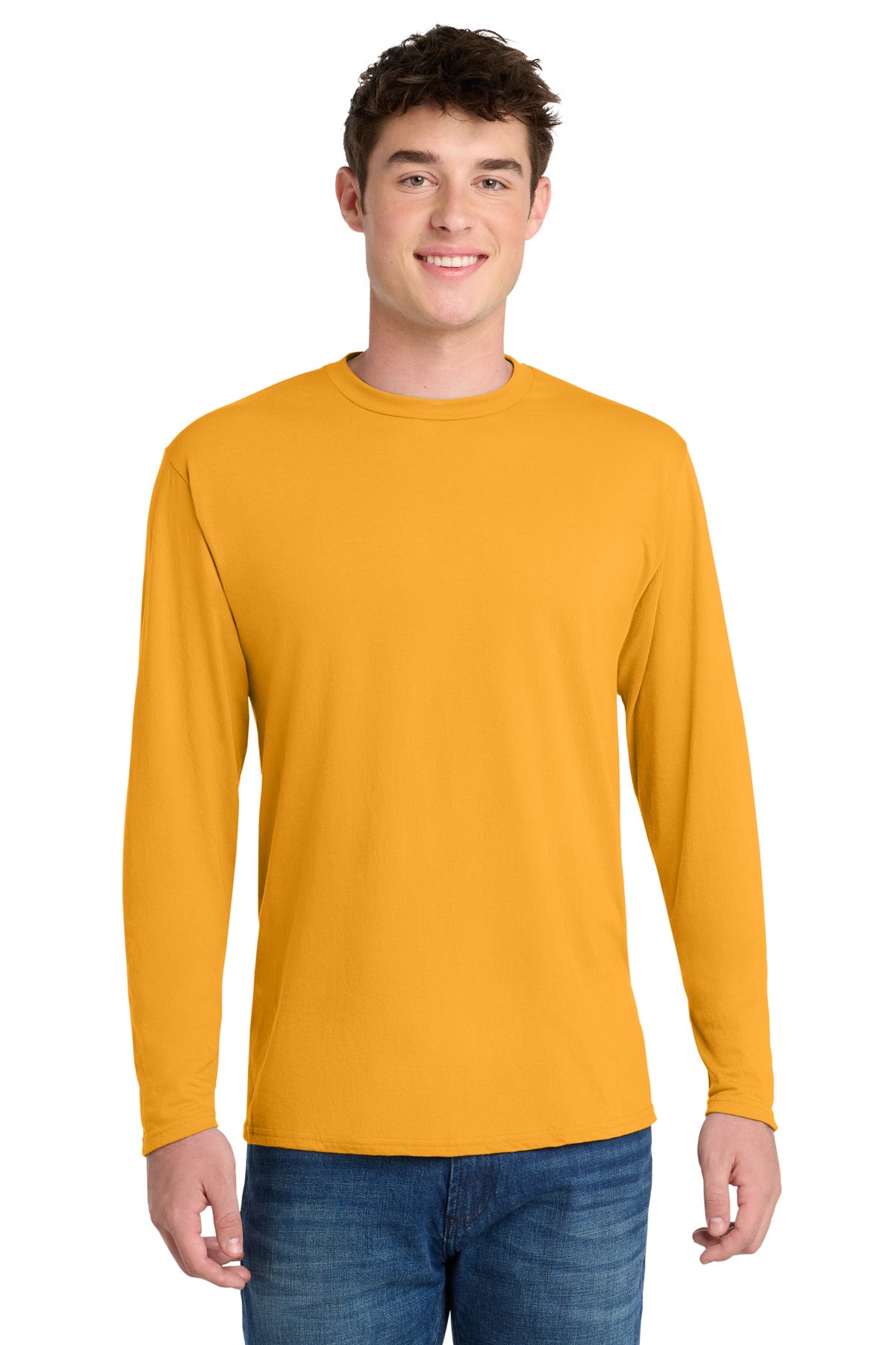 Port & Co Long Sleeve Performance Blend Tee