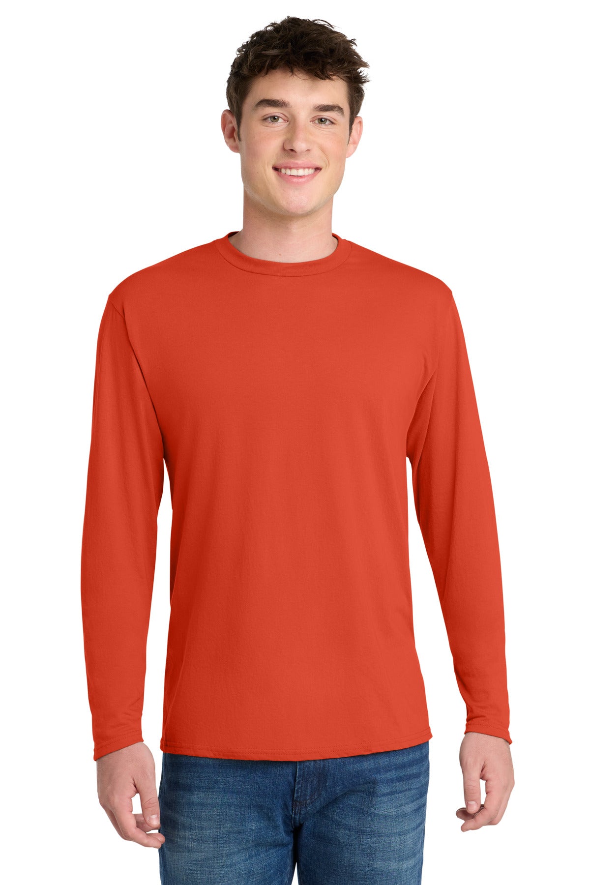 Port & Co Long Sleeve Performance Blend Tee