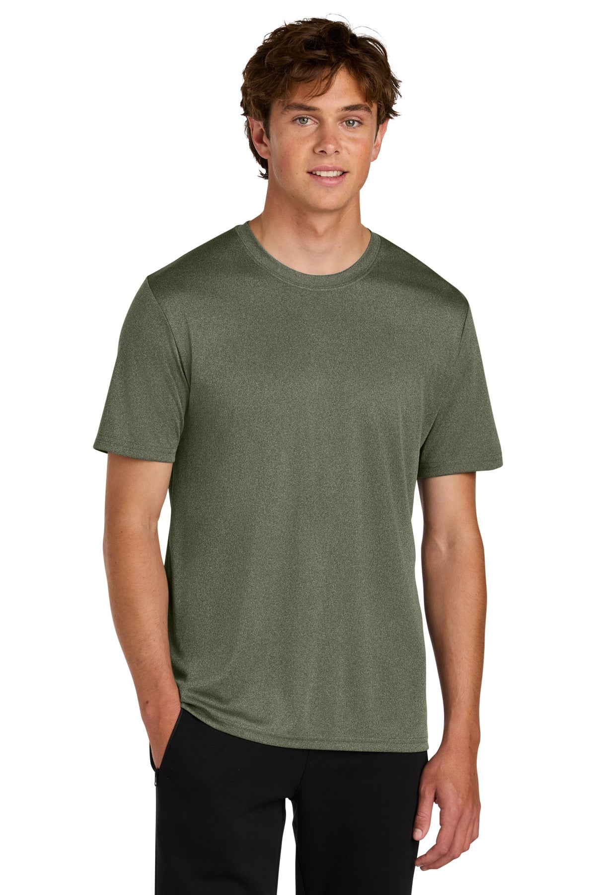 Port & Co Heather Performance Tee