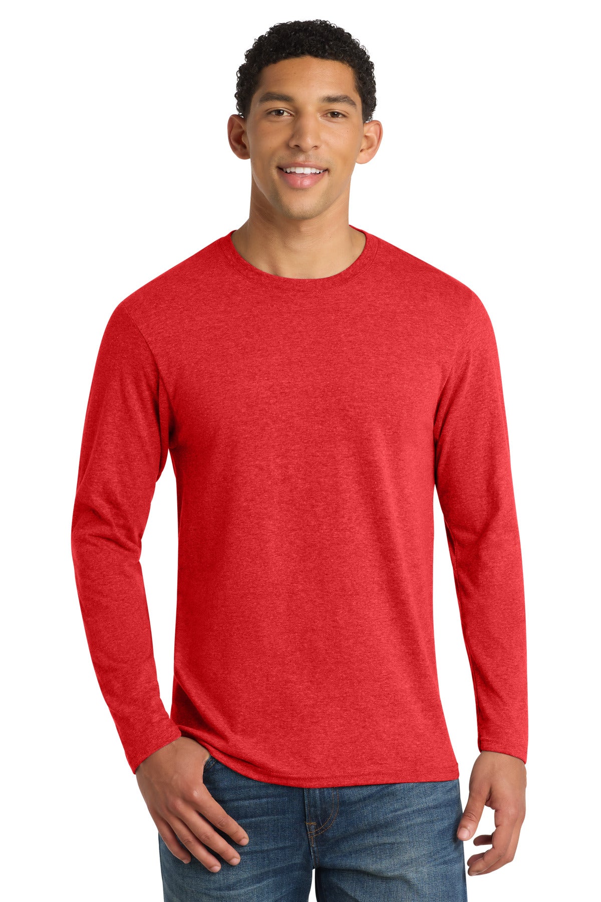Port & Co Long Sleeve Fan Favorite  Blend Tee