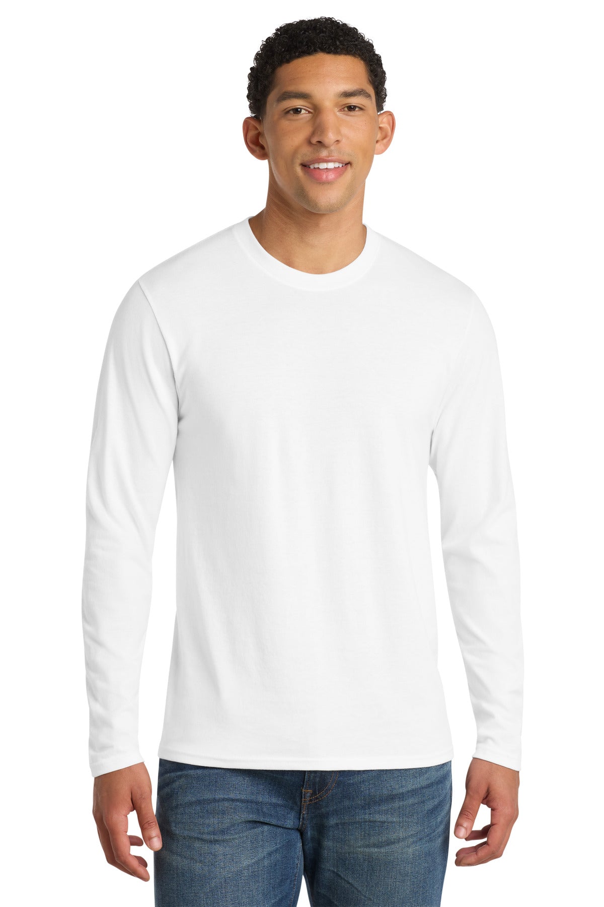 Port & Co Long Sleeve Fan Favorite  Blend Tee