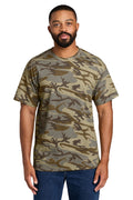 Port & Co Core Cotton Camo Tee