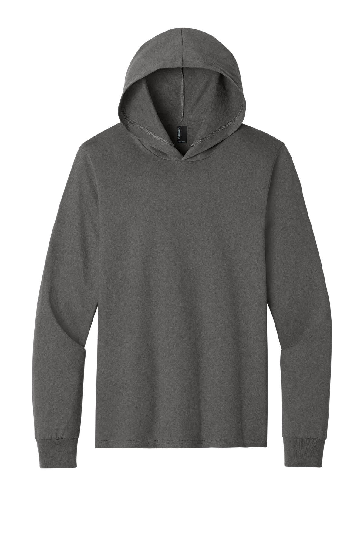 Port & Co Core Cotton Pullover Hooded Tee