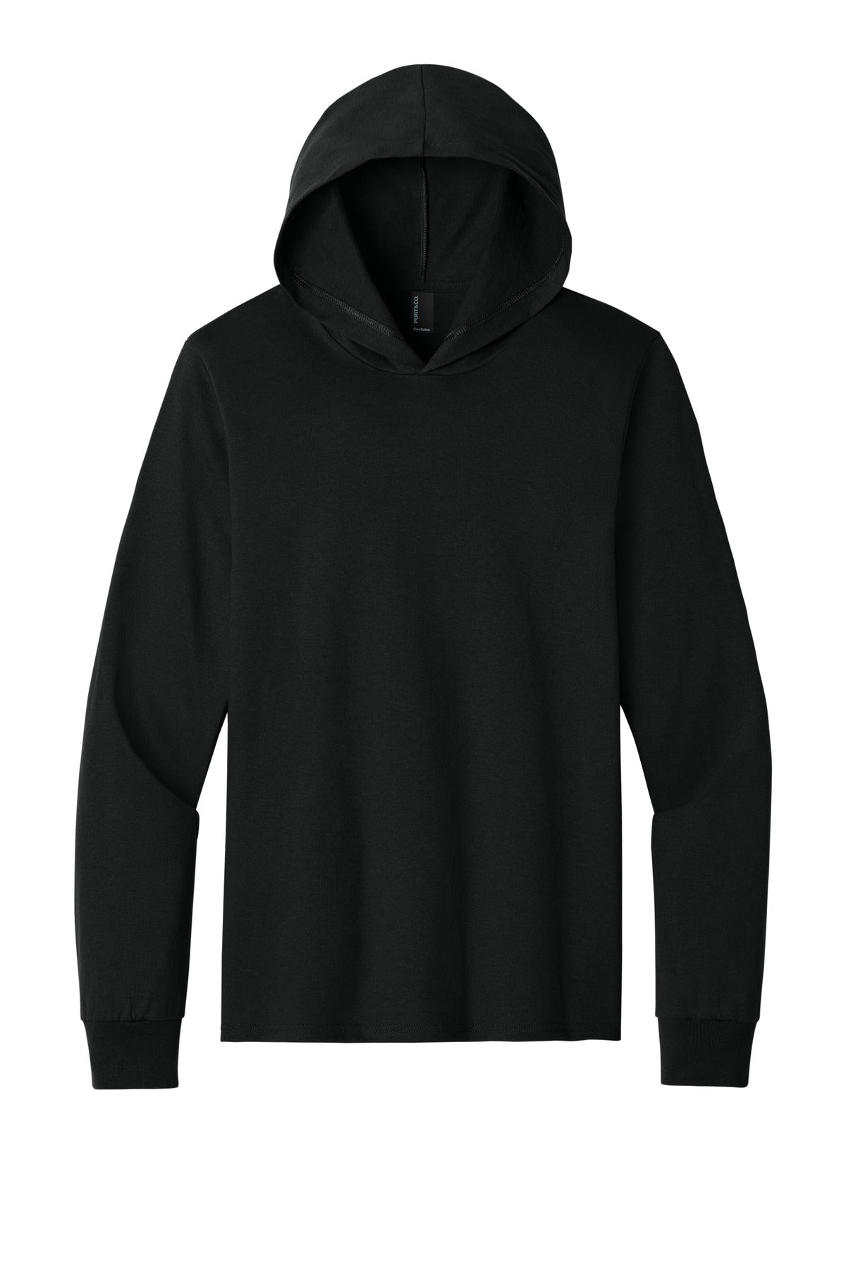 Port & Co Core Cotton Pullover Hooded Tee