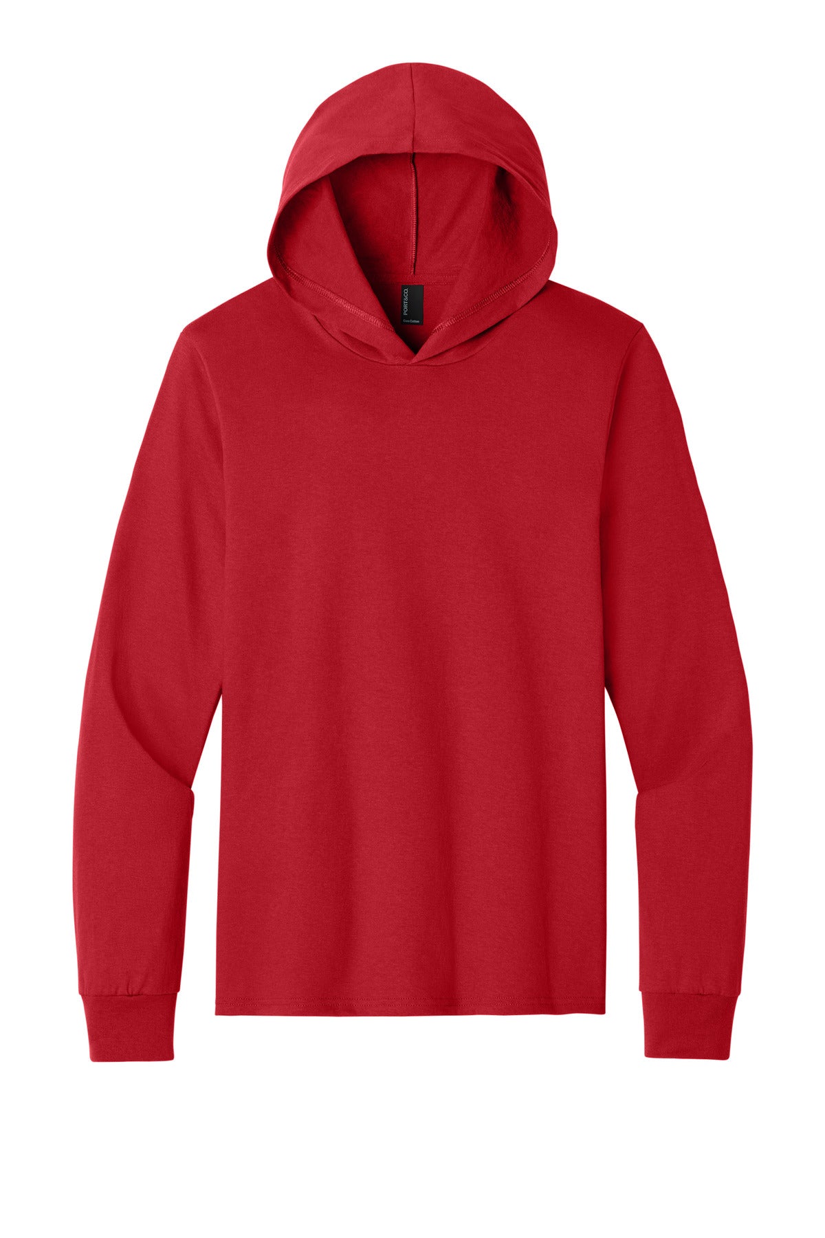 Port & Co Core Cotton Pullover Hooded Tee
