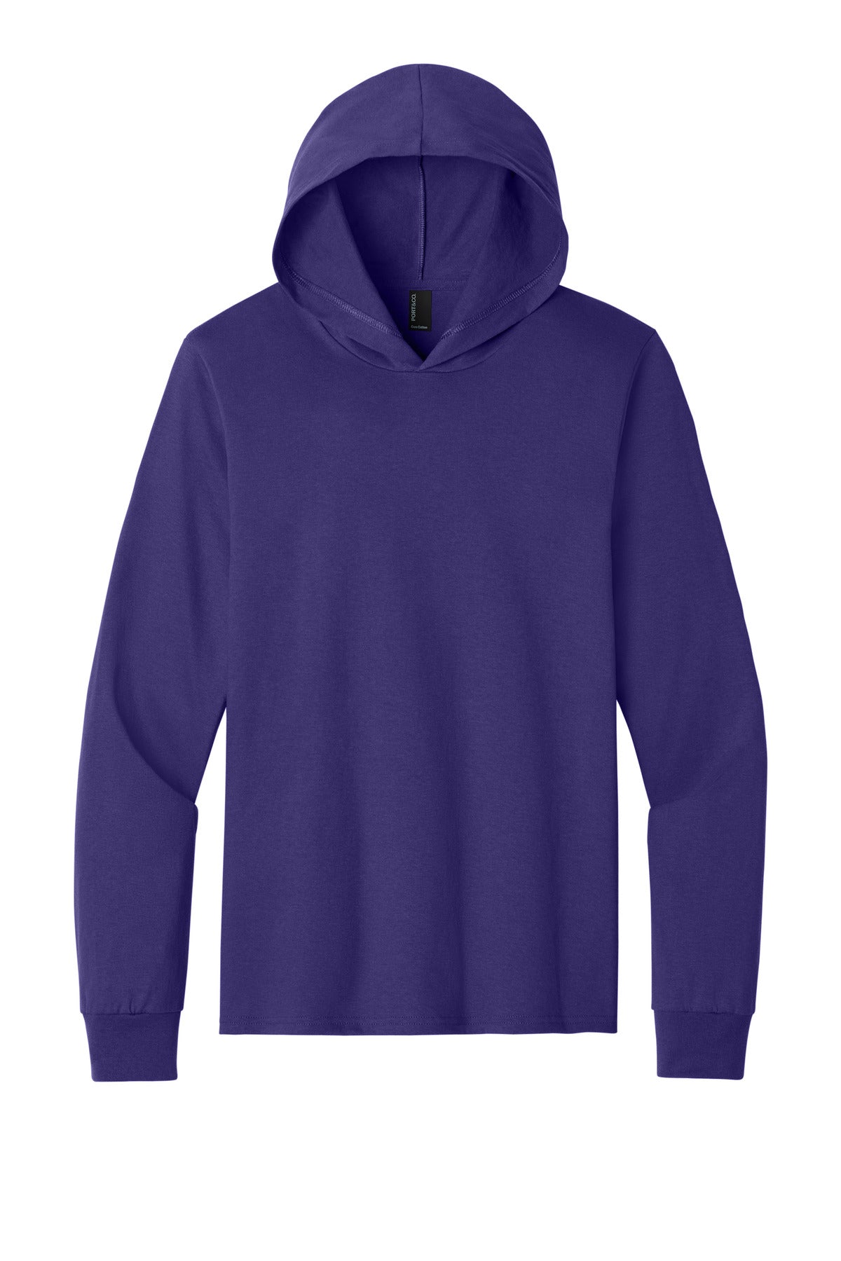 Port & Co Core Cotton Pullover Hooded Tee