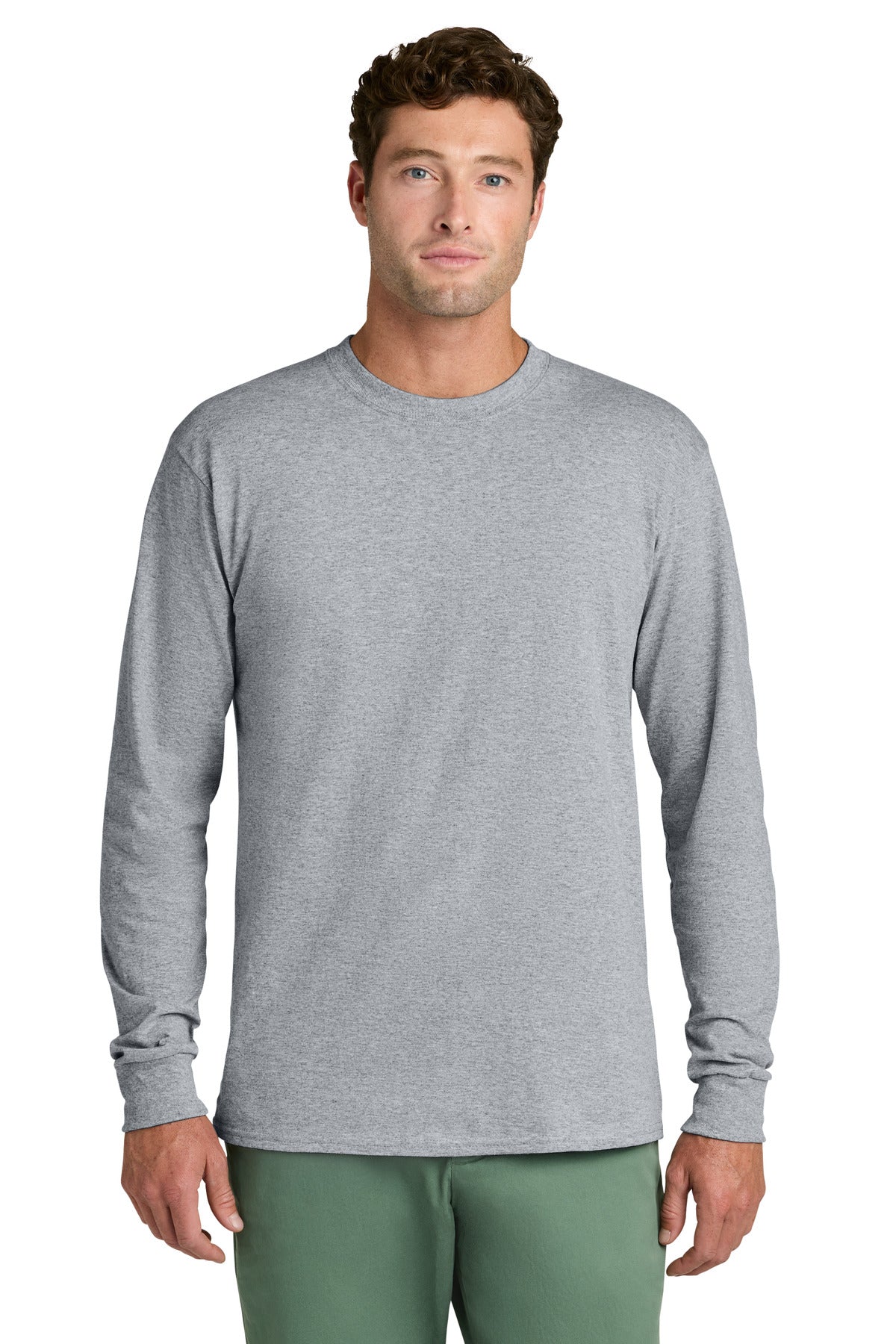 Port & Co Long Sleeve Core Cotton Tee