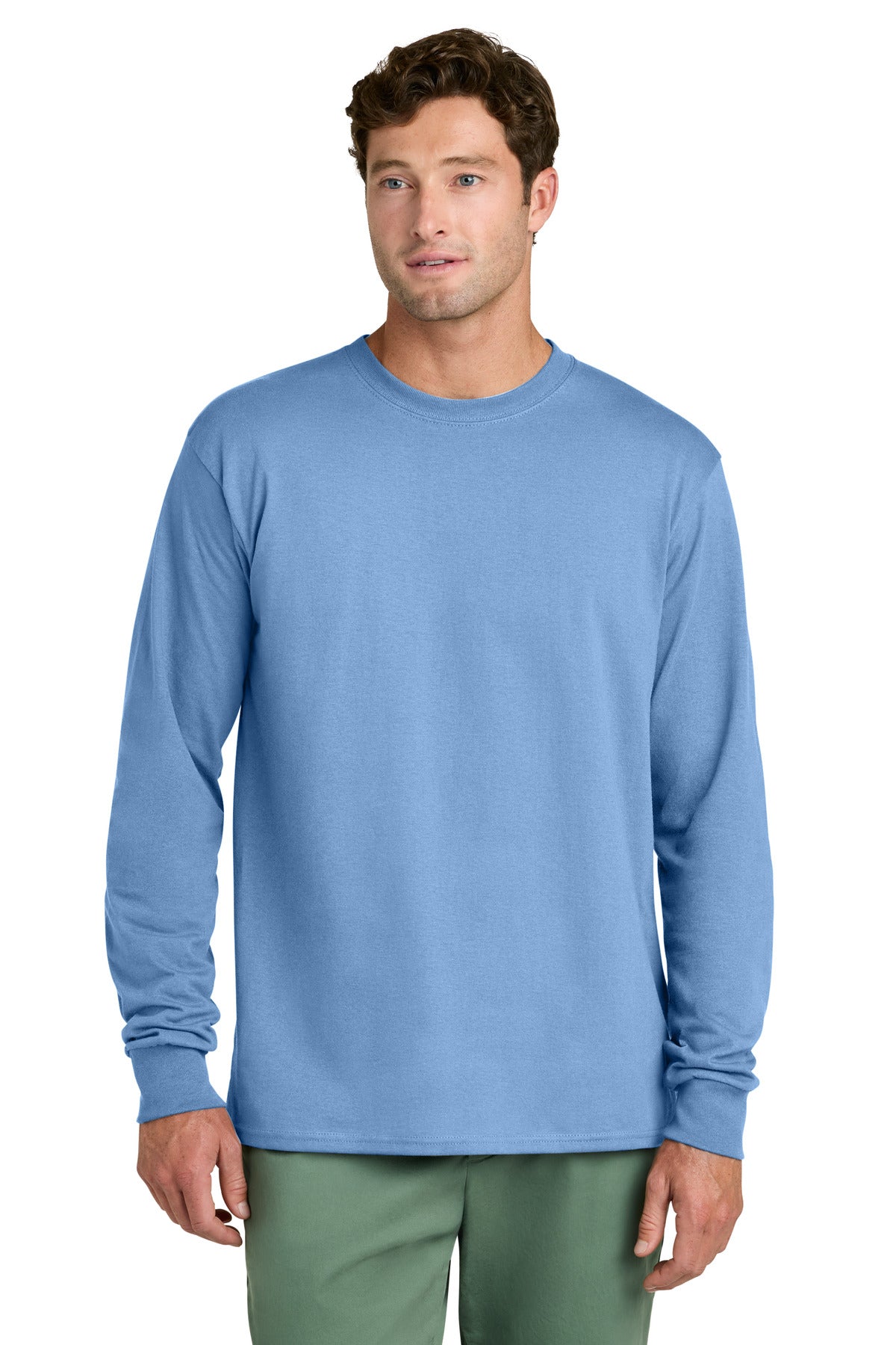 Port & Co Long Sleeve Core Cotton Tee