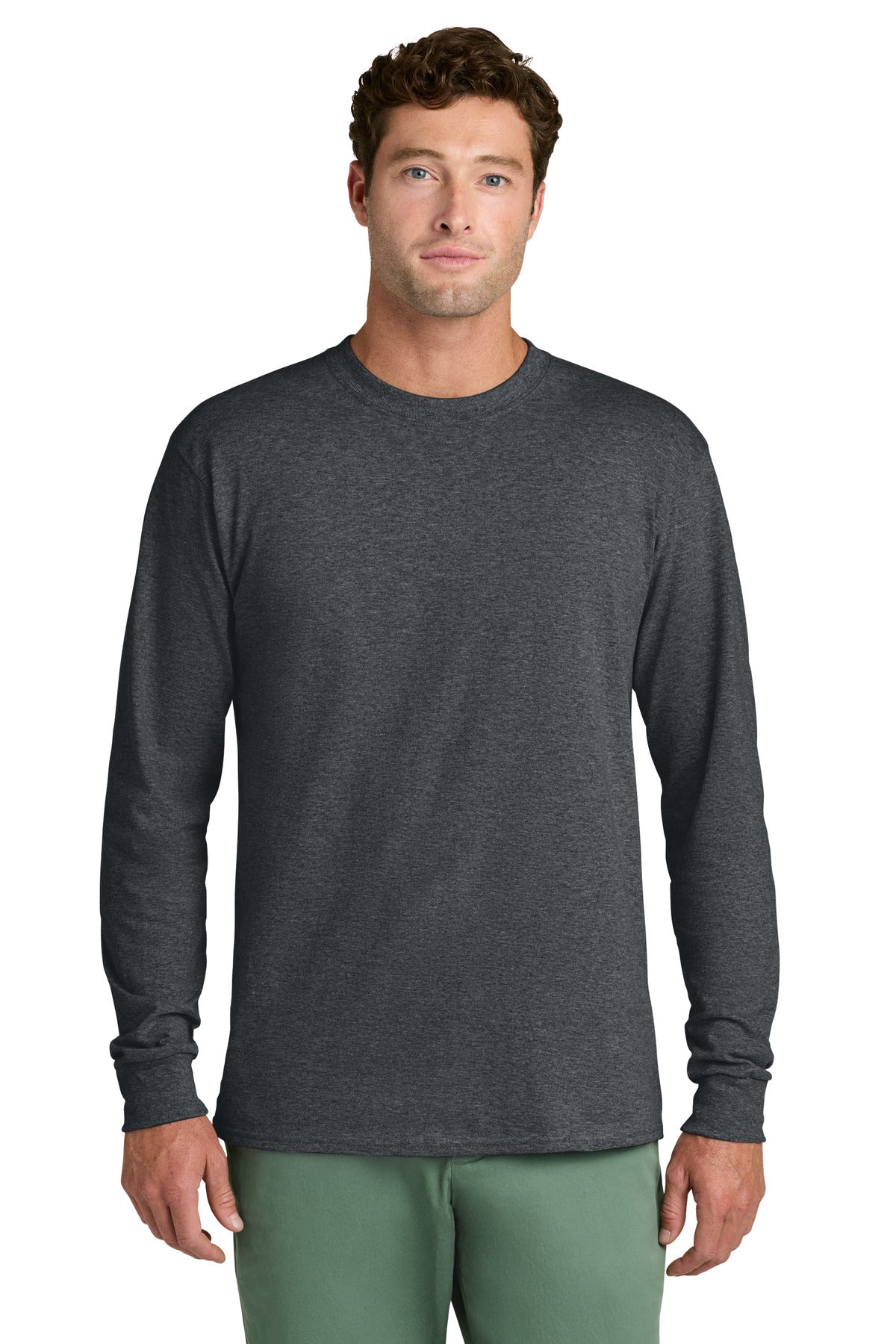Port & Co Long Sleeve Core Cotton Tee