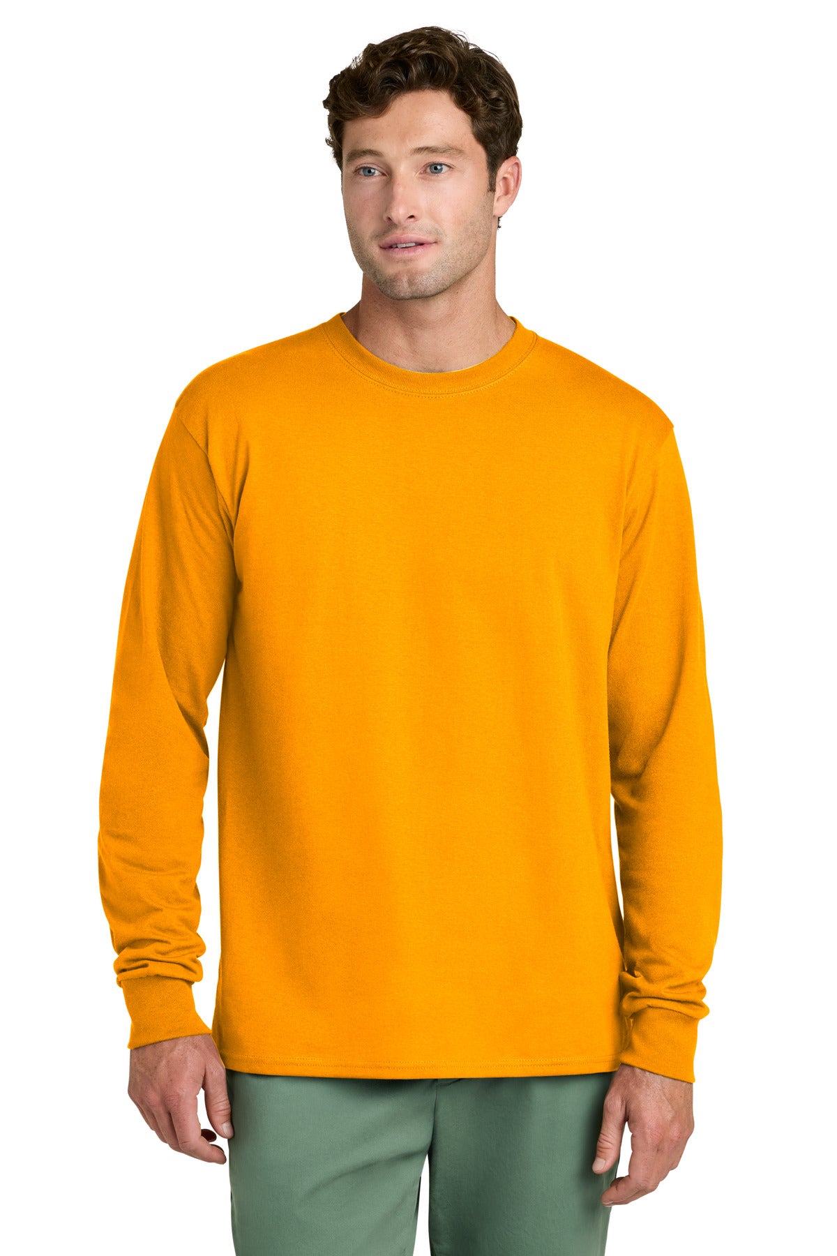 Port & Co Long Sleeve Core Cotton Tee