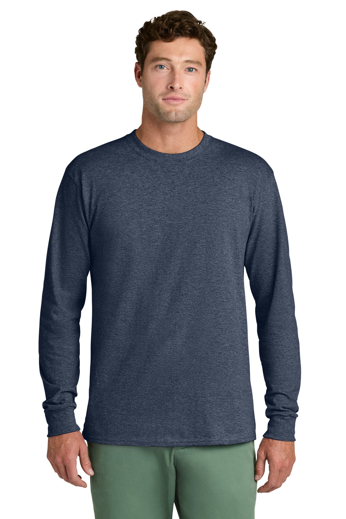 Port & Co Long Sleeve Core Cotton Tee