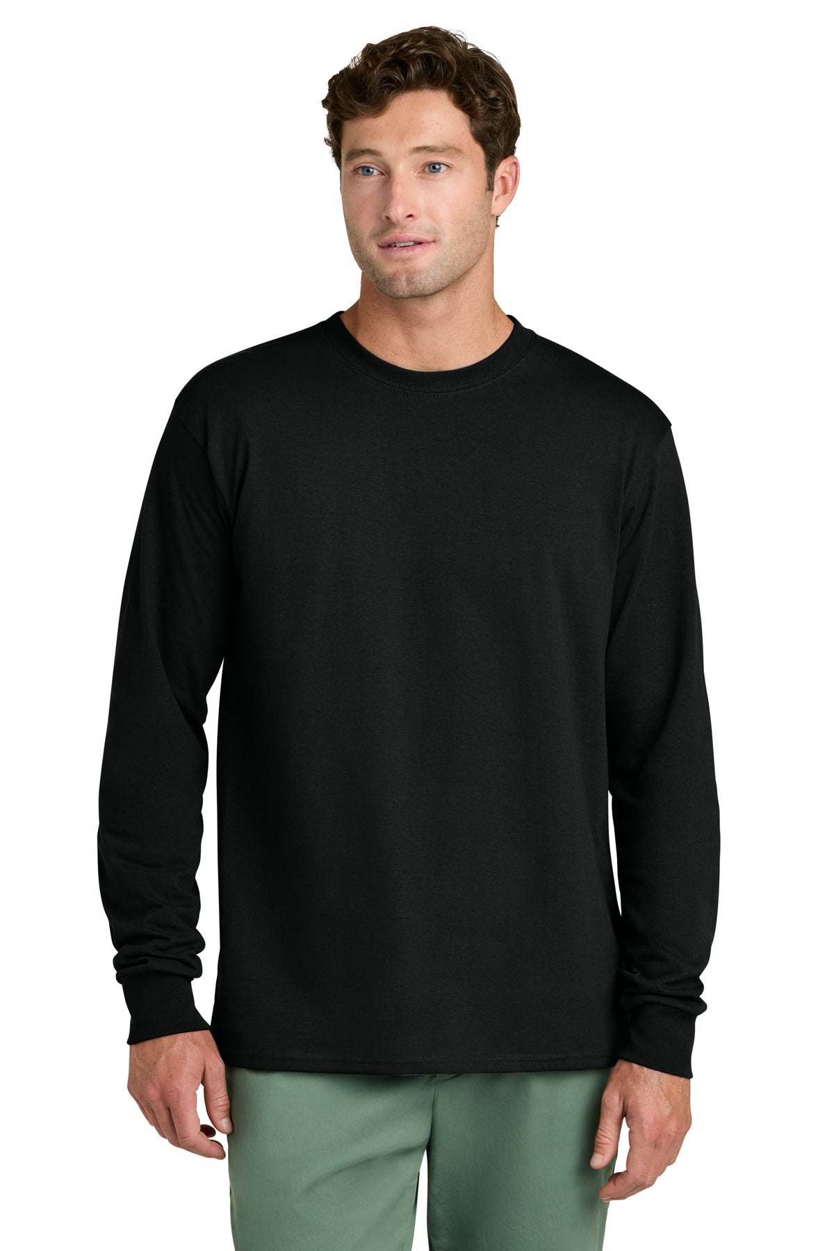 Port & Co Long Sleeve Core Cotton Tee