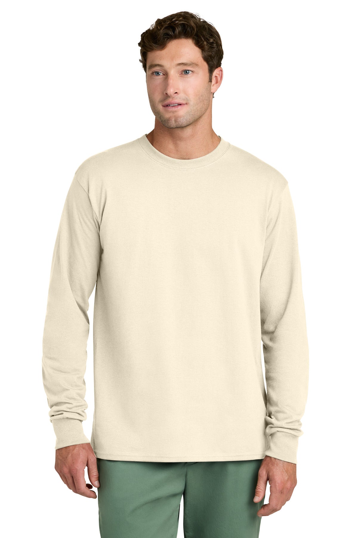Port & Co Long Sleeve Core Cotton Tee