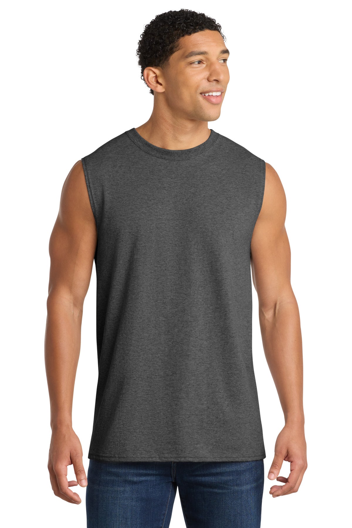 Port & Co Core Cotton Sleeveless Tee
