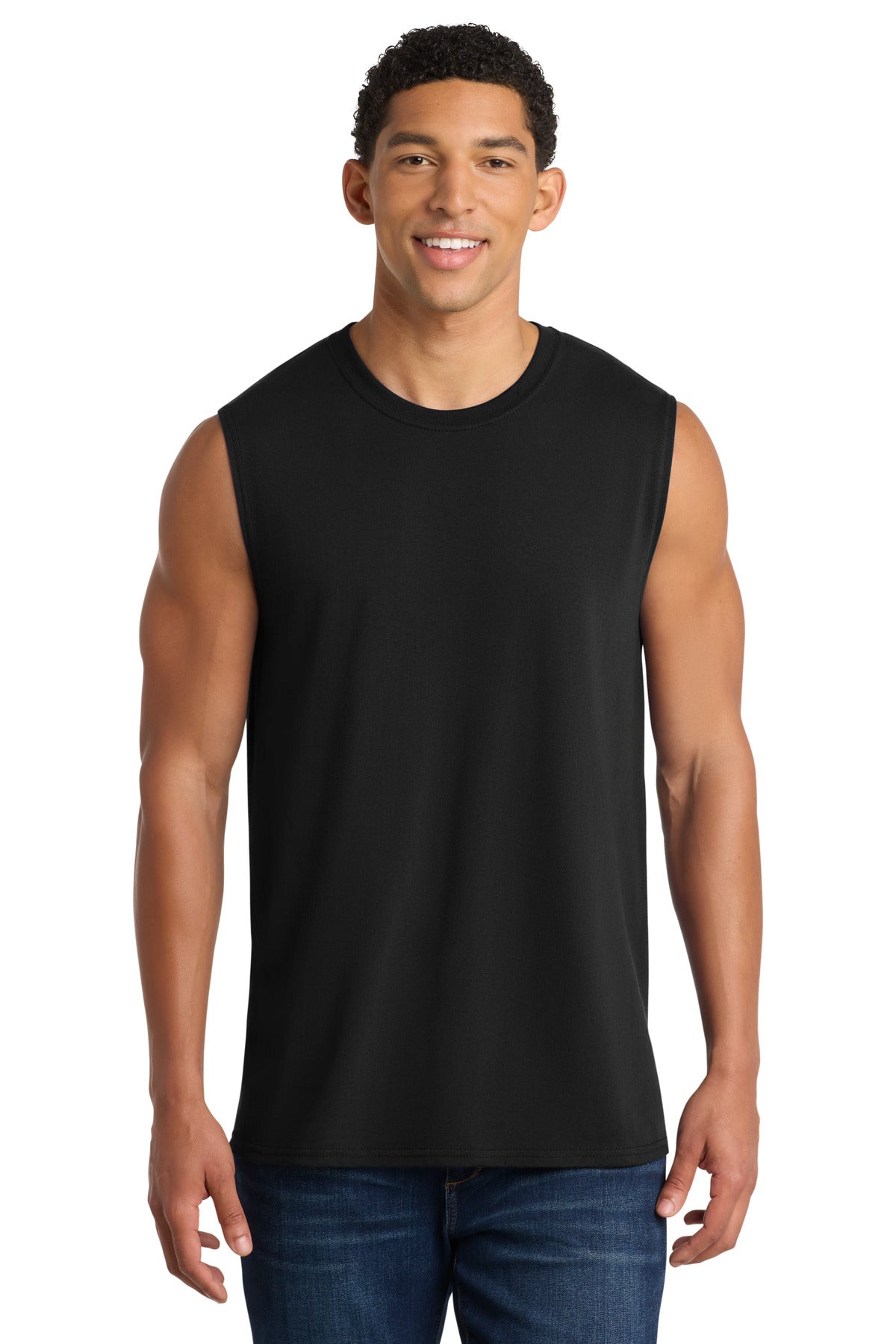 Port & Co Core Cotton Sleeveless Tee