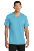 Port & Co Core Cotton V-Neck Tee
