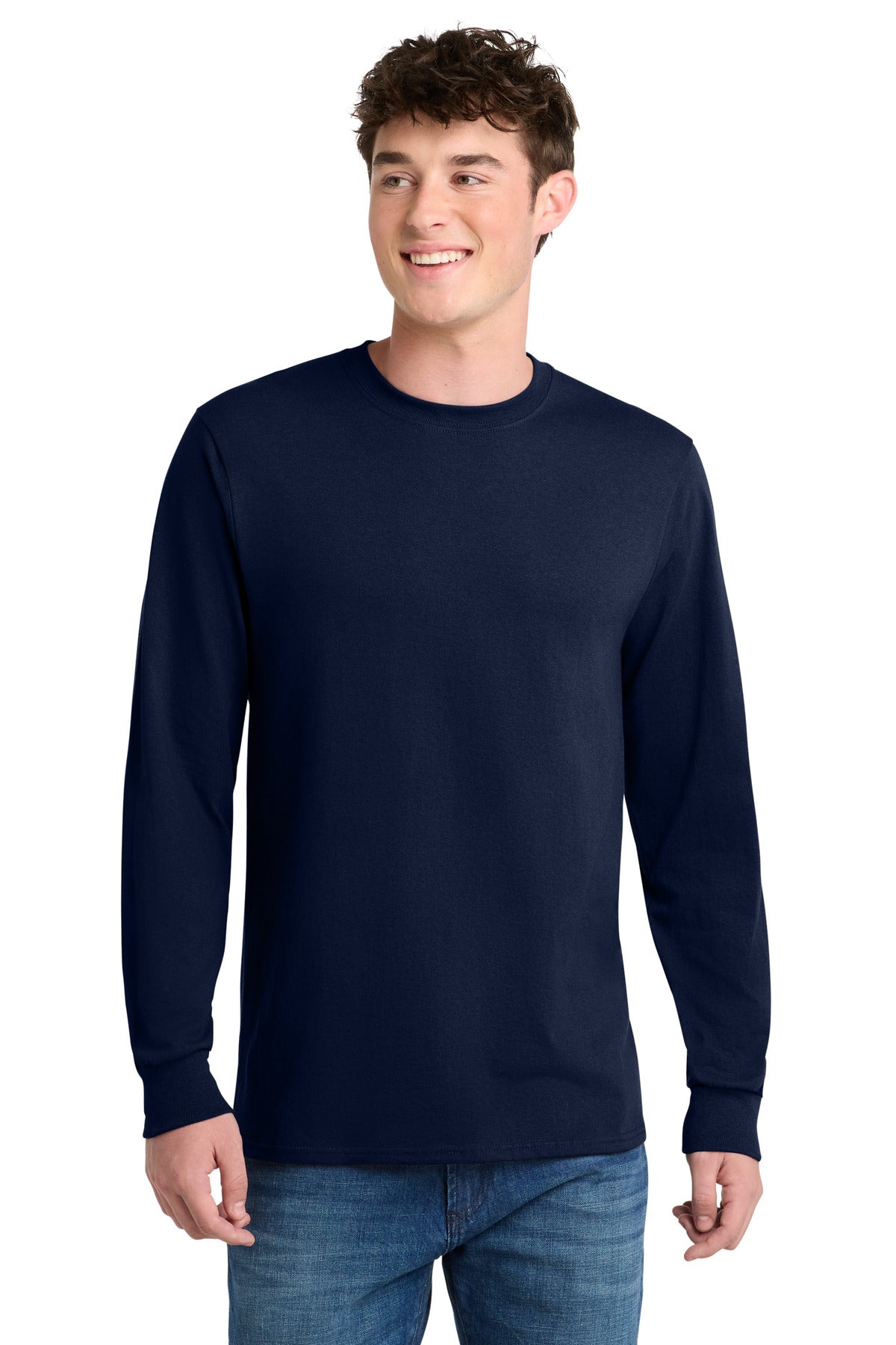 Port & Co Tall Long Sleeve Core Blend Tee