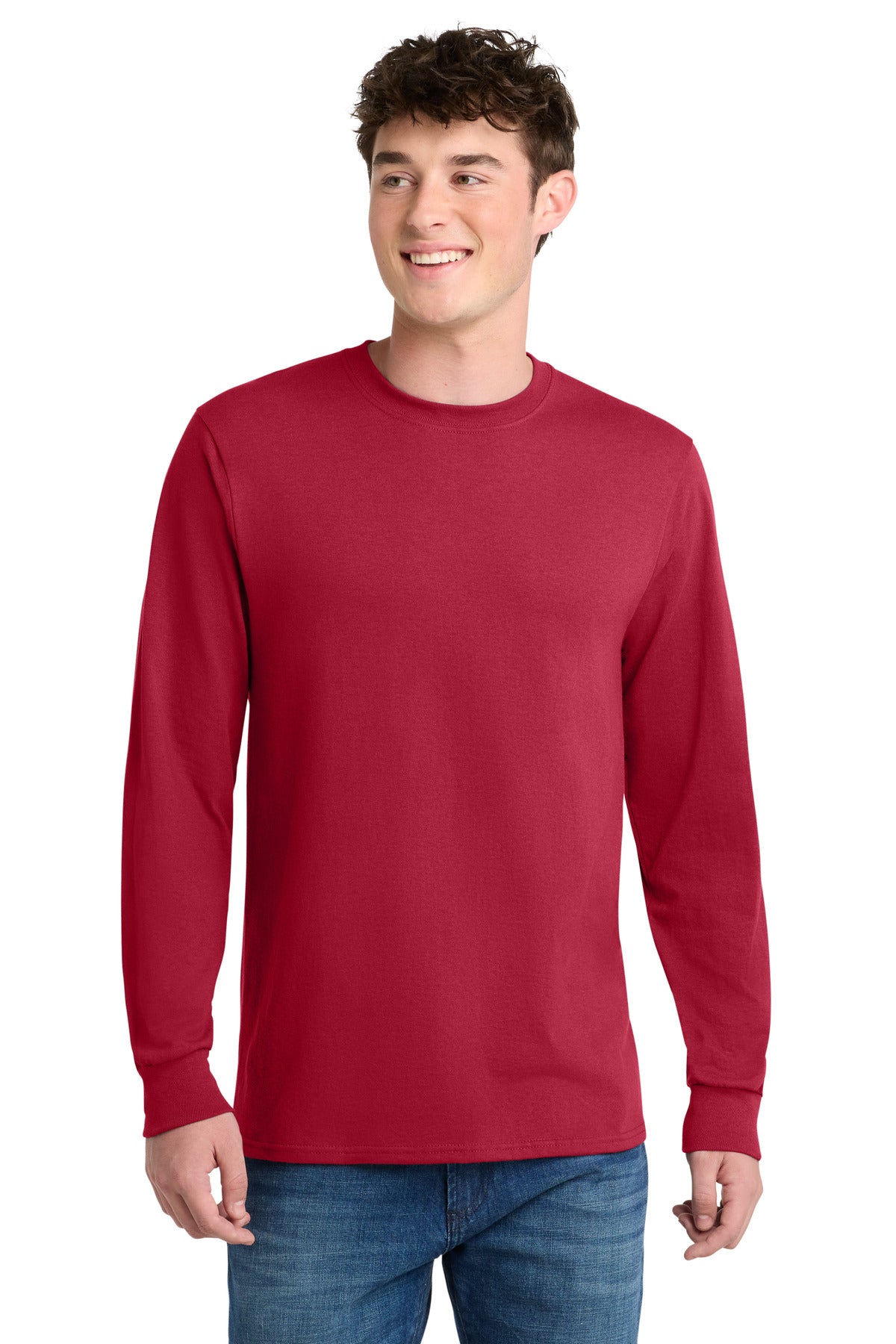 Port & Co Tall Long Sleeve Core Blend Tee