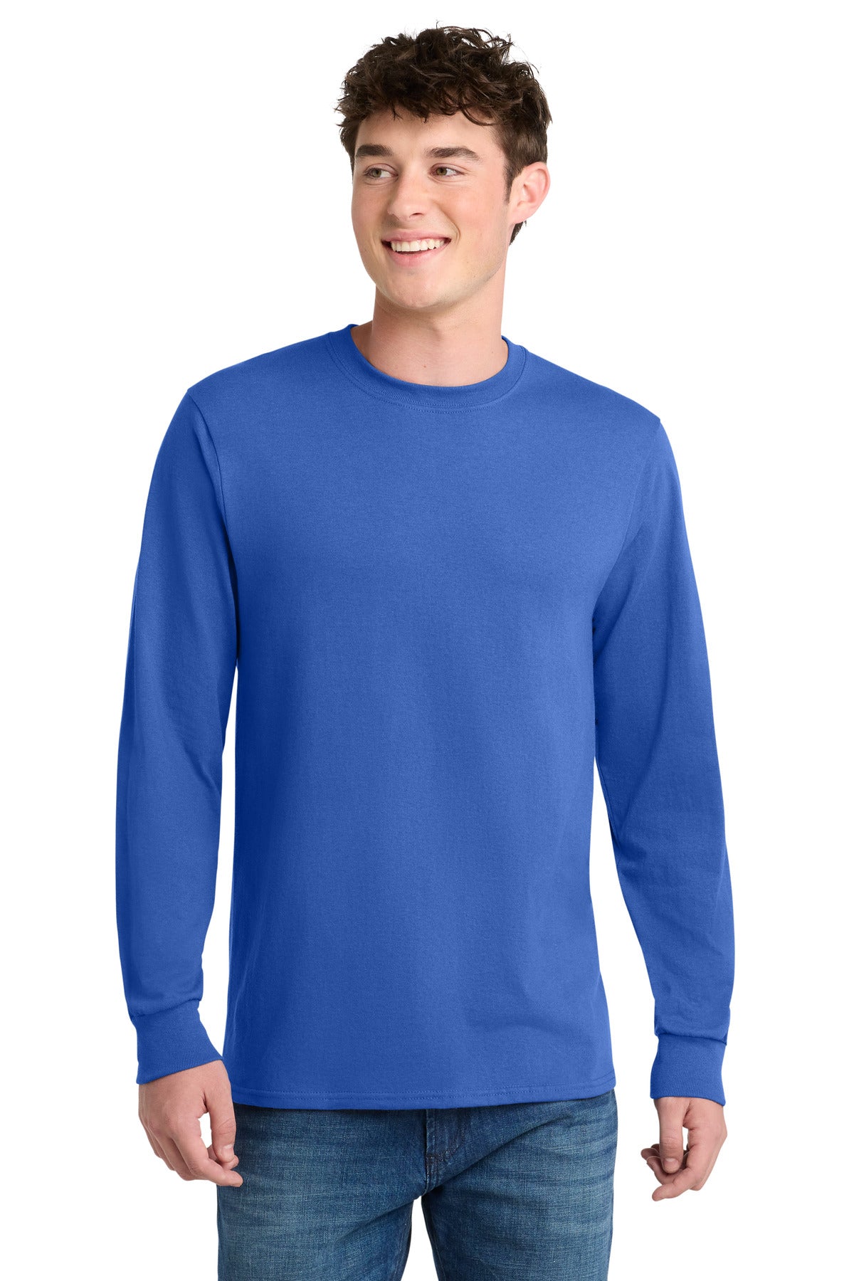 Port & Co Tall Long Sleeve Core Blend Tee