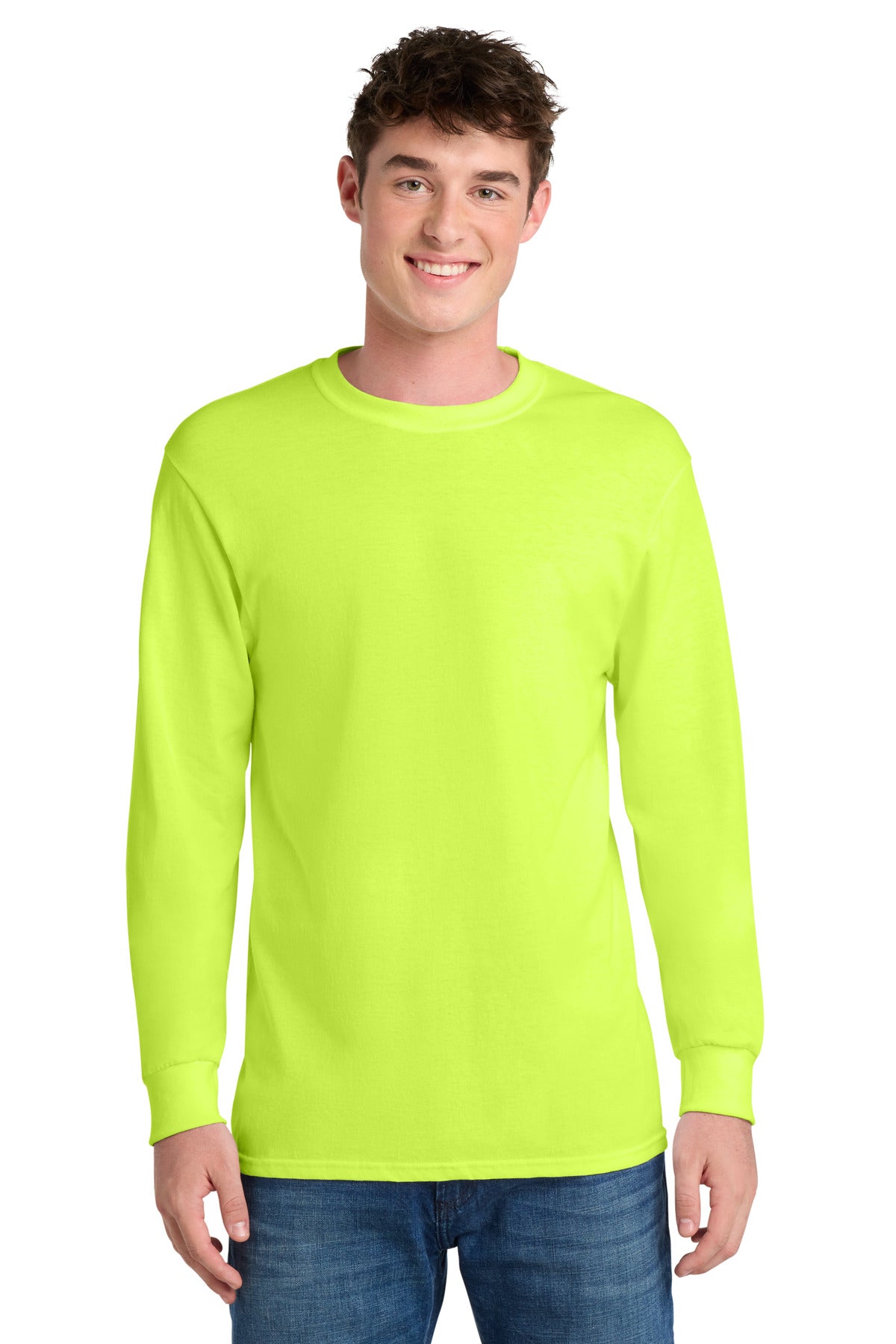 Port & Co Tall Long Sleeve Core Blend Tee